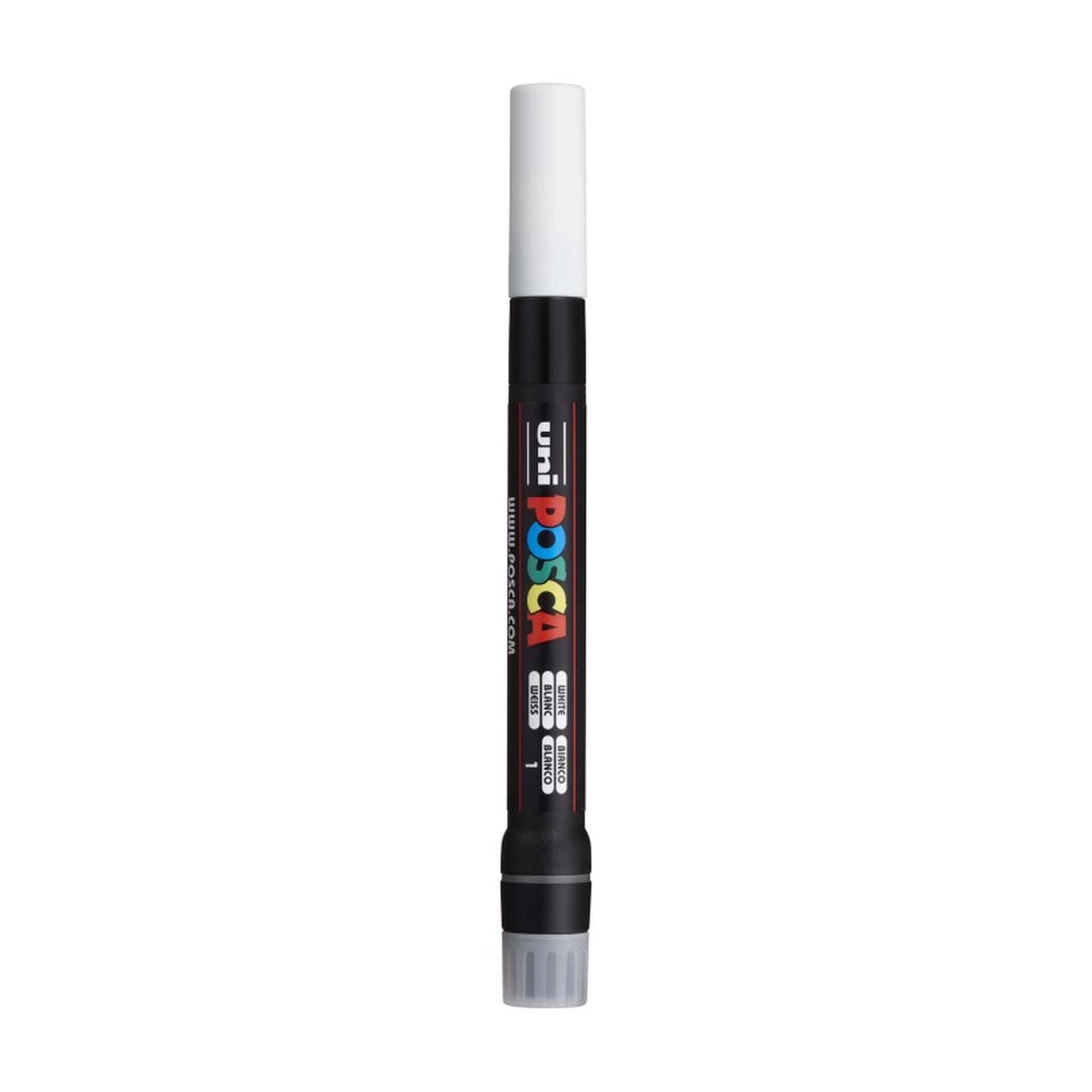 White Brush Tip Paint Marker