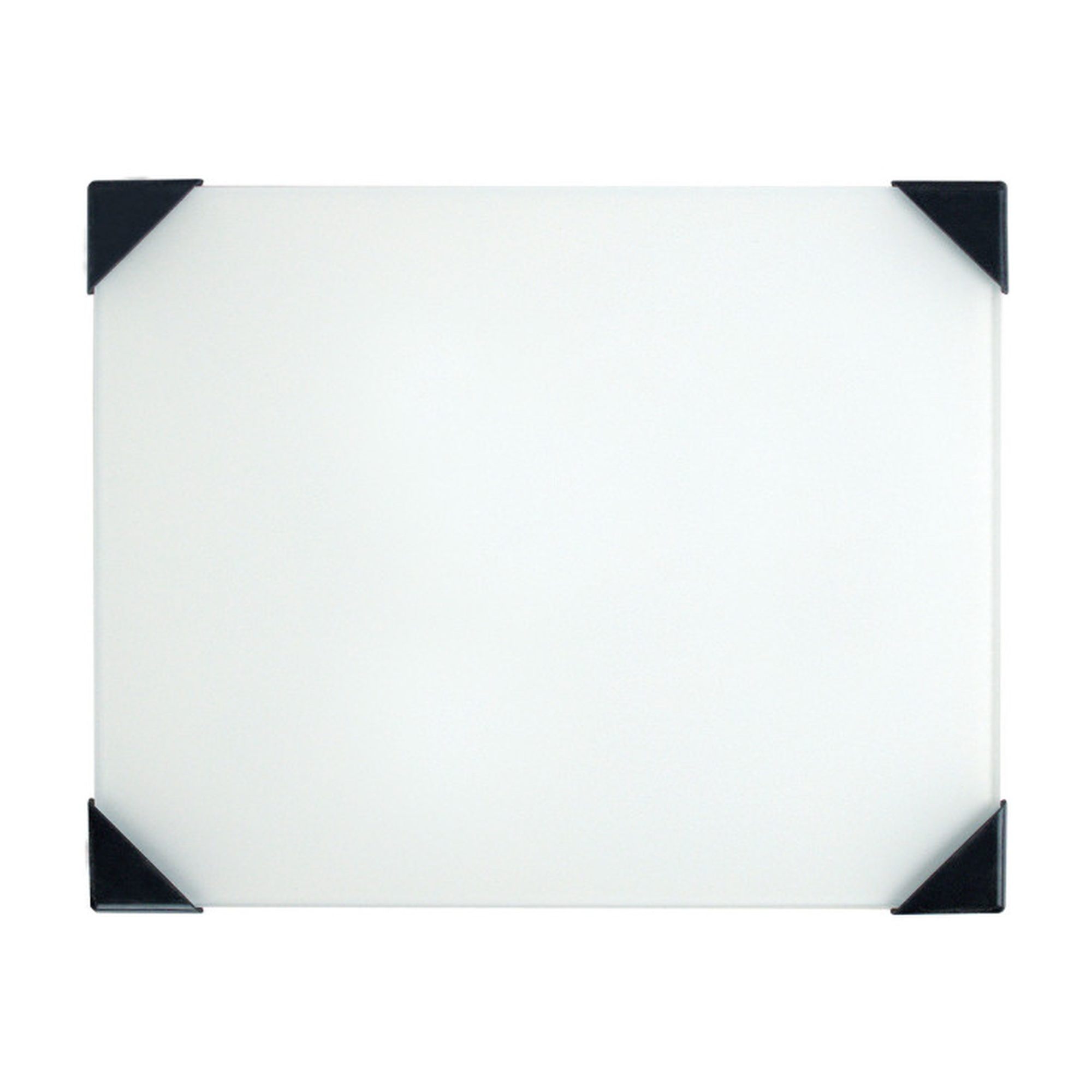 White Tempered Glass Tabletop Paint Palette, 6.75 x 8.4 in.