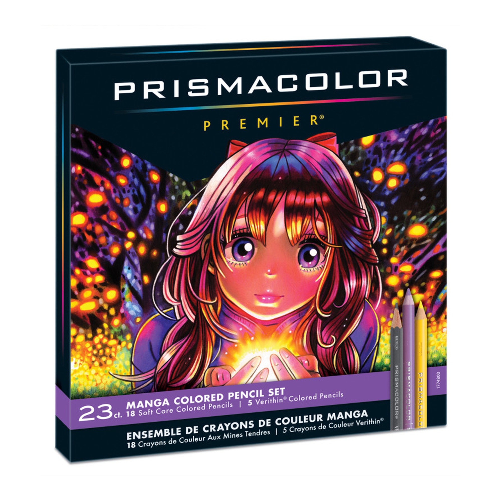 Manga Colors Colored Pencil Set, 23 Count