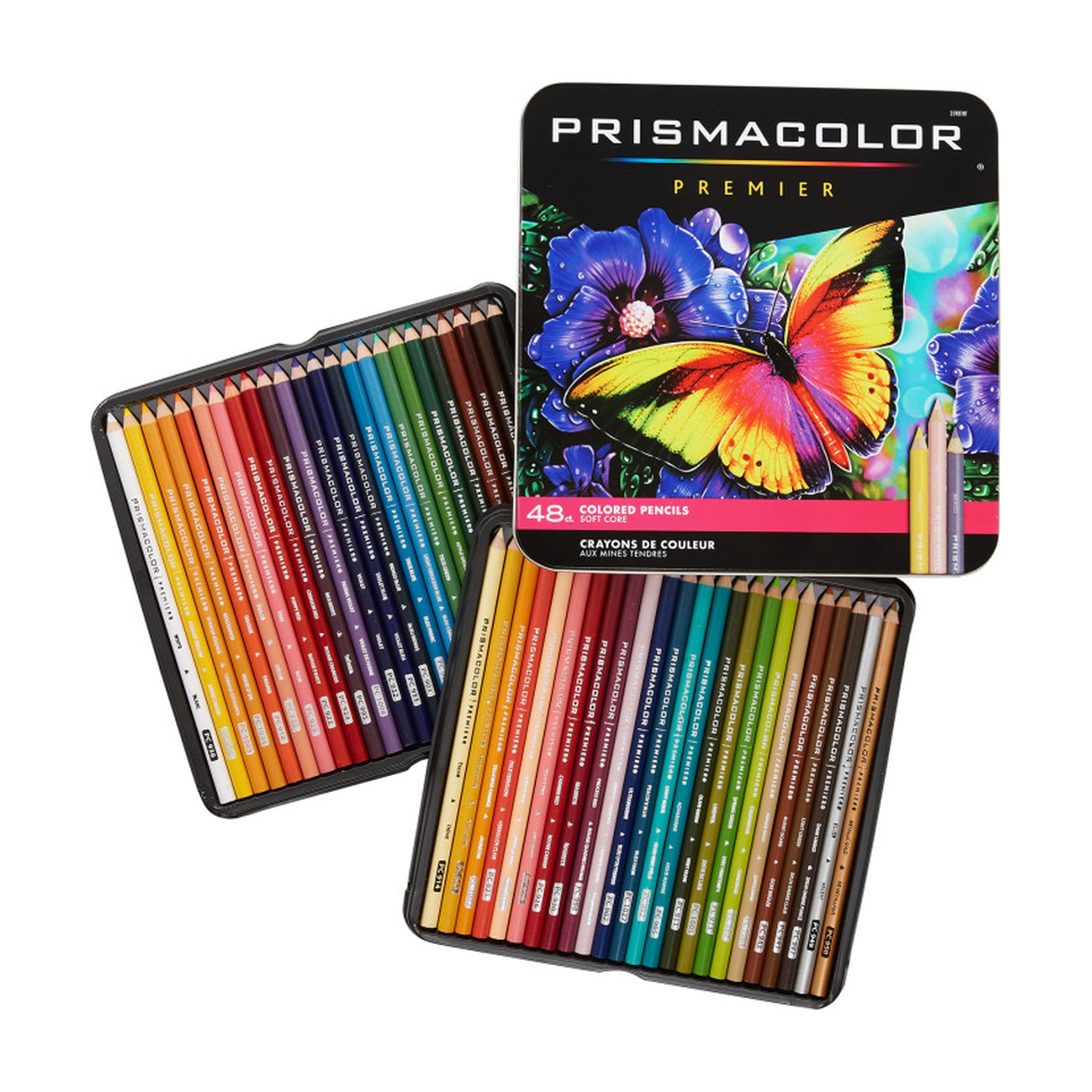Soft Core Assorted Colored Pencils, 48 Count