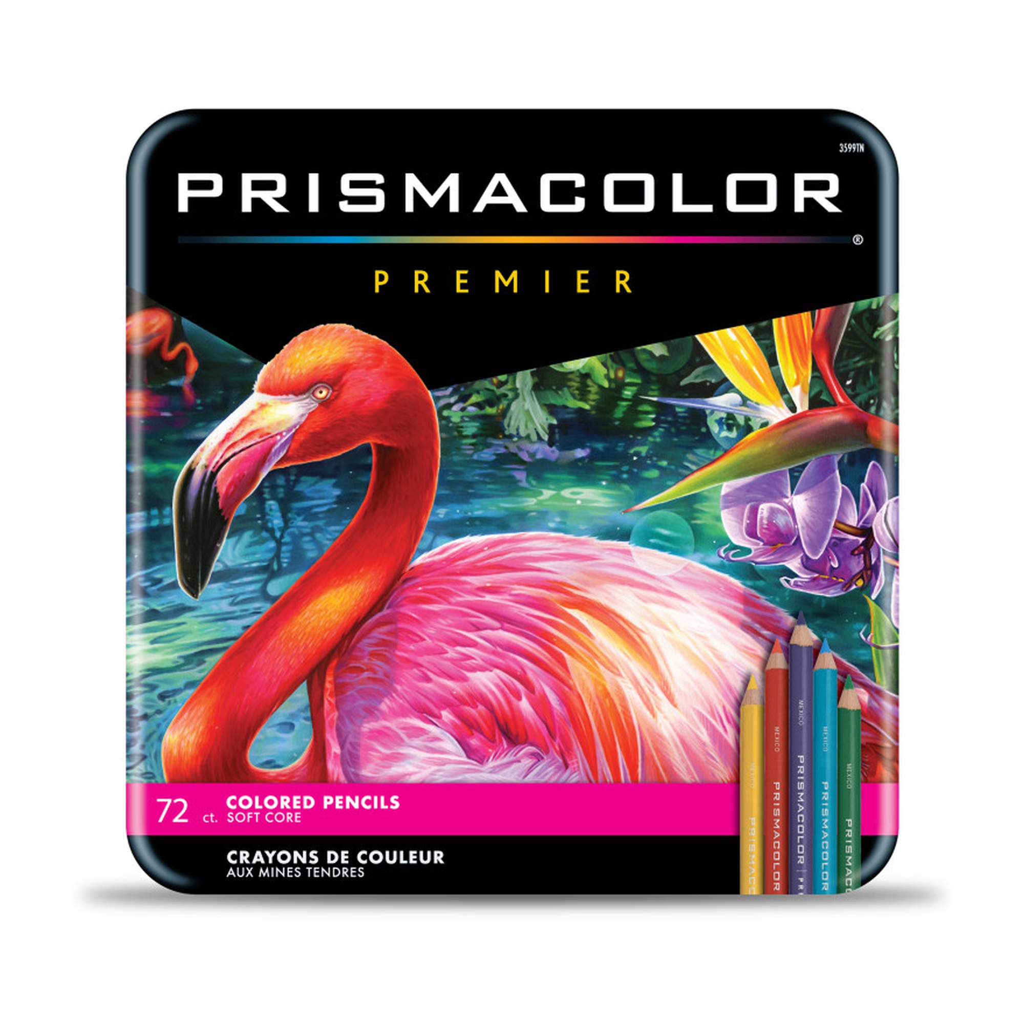 Premier Soft Core Colored Pencils, Assorted Colors, 72 Count