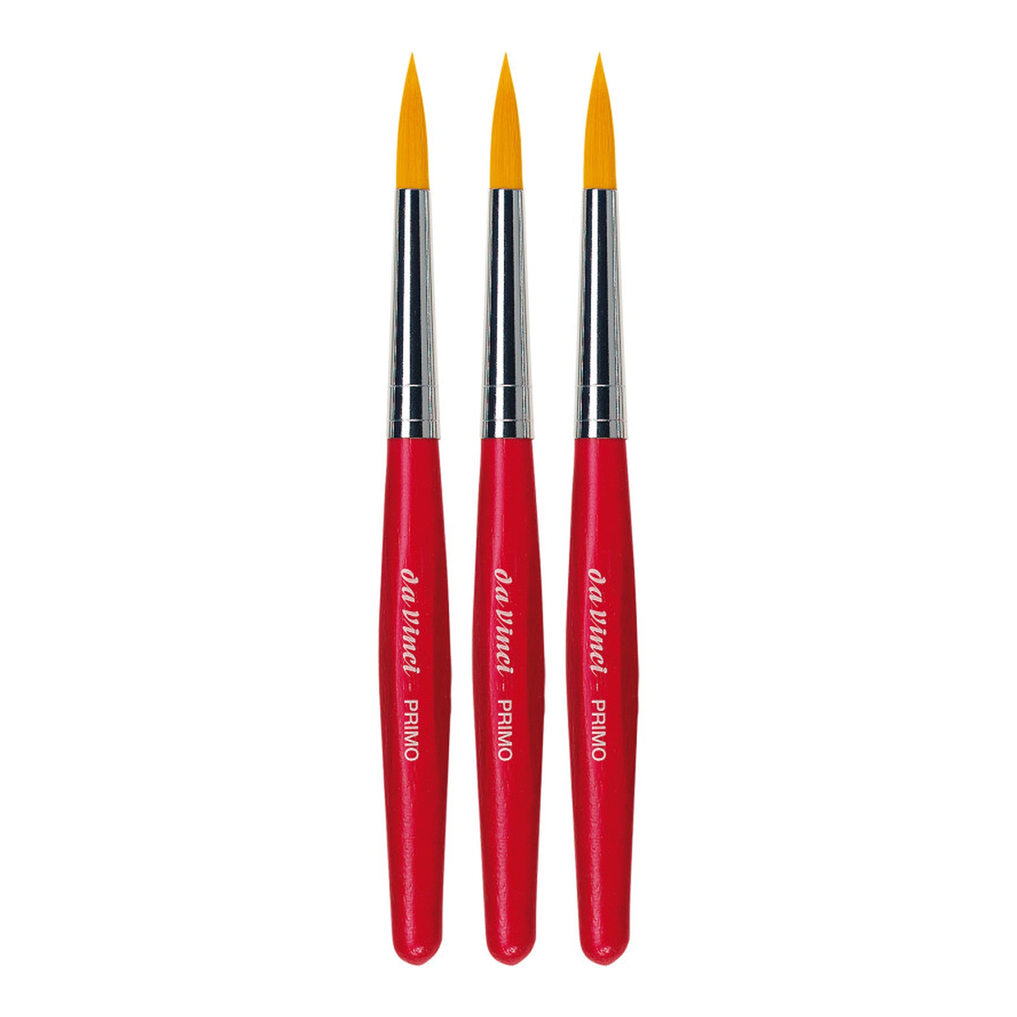 Preschool Round Synthetic Tempera Brush, Size 12, 3-Pack