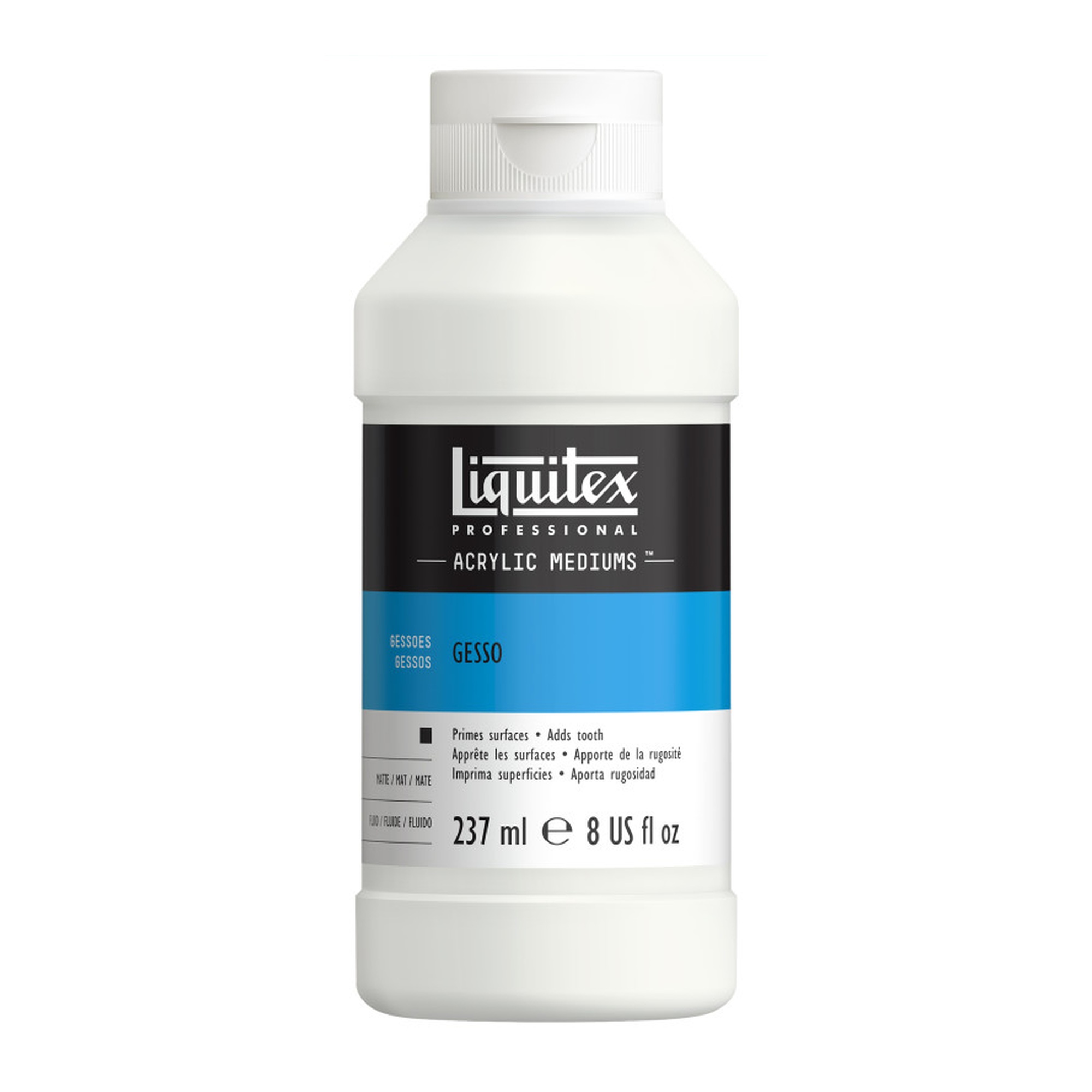 White Acrylic Gesso, 8 oz