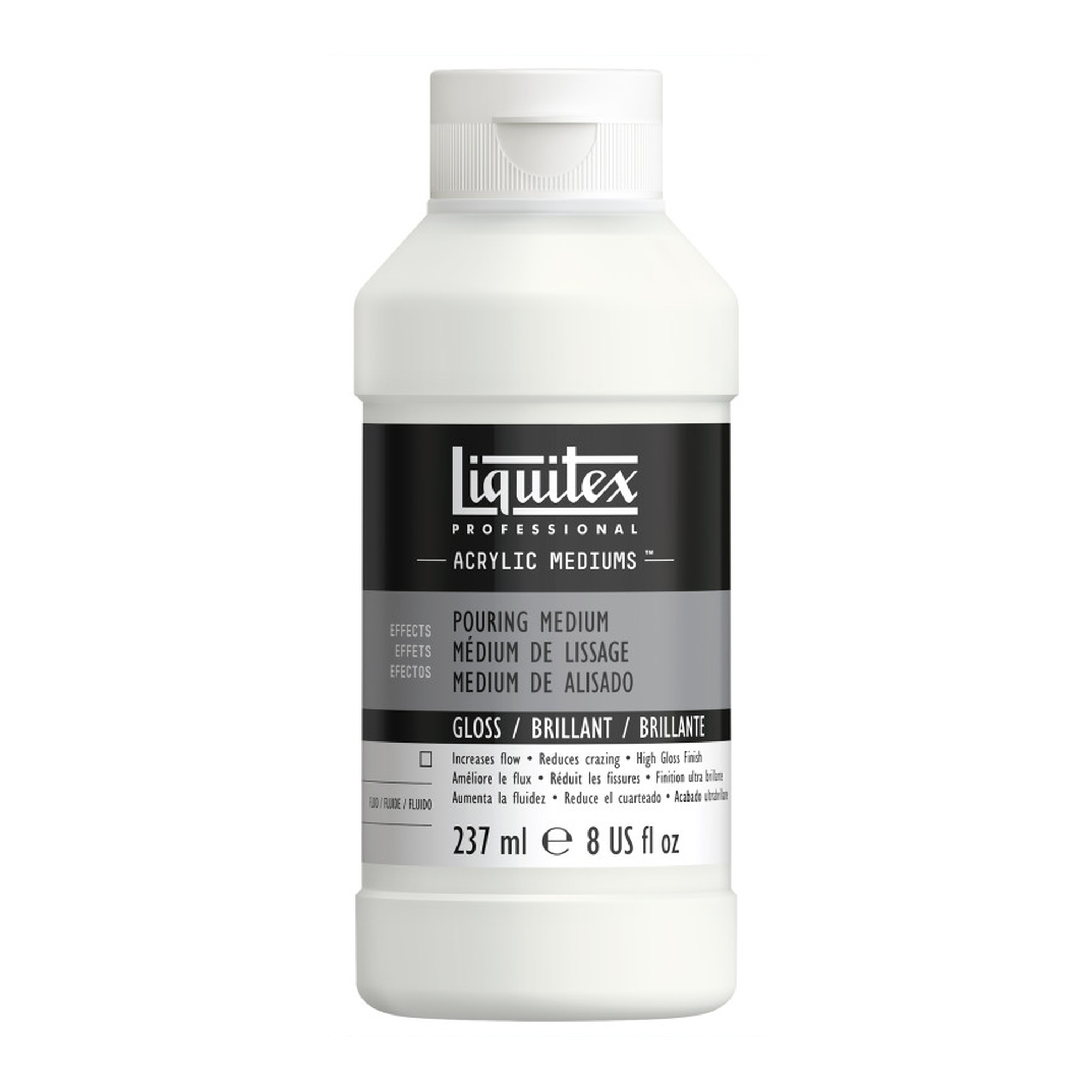 Clear Gloss Acrylic Pouring Medium, 8 oz