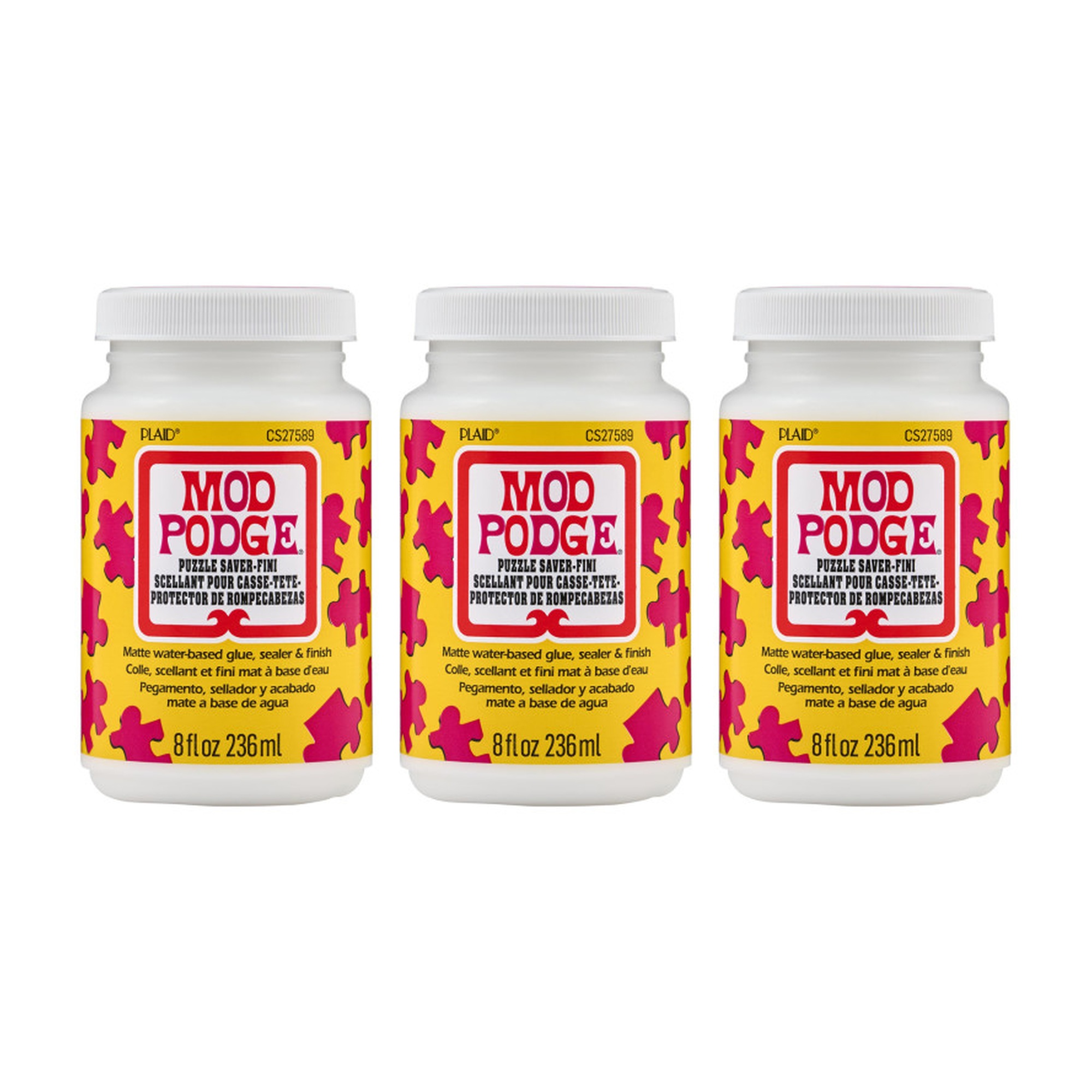 Matte Puzzle Saver, 8 oz. Bottles, Pack of 3