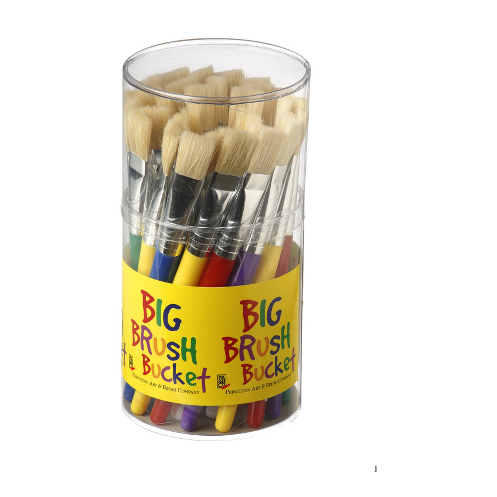 Kids Stubby Flat Bristle Paintbrush Set, 1/2 in., 30-Pack