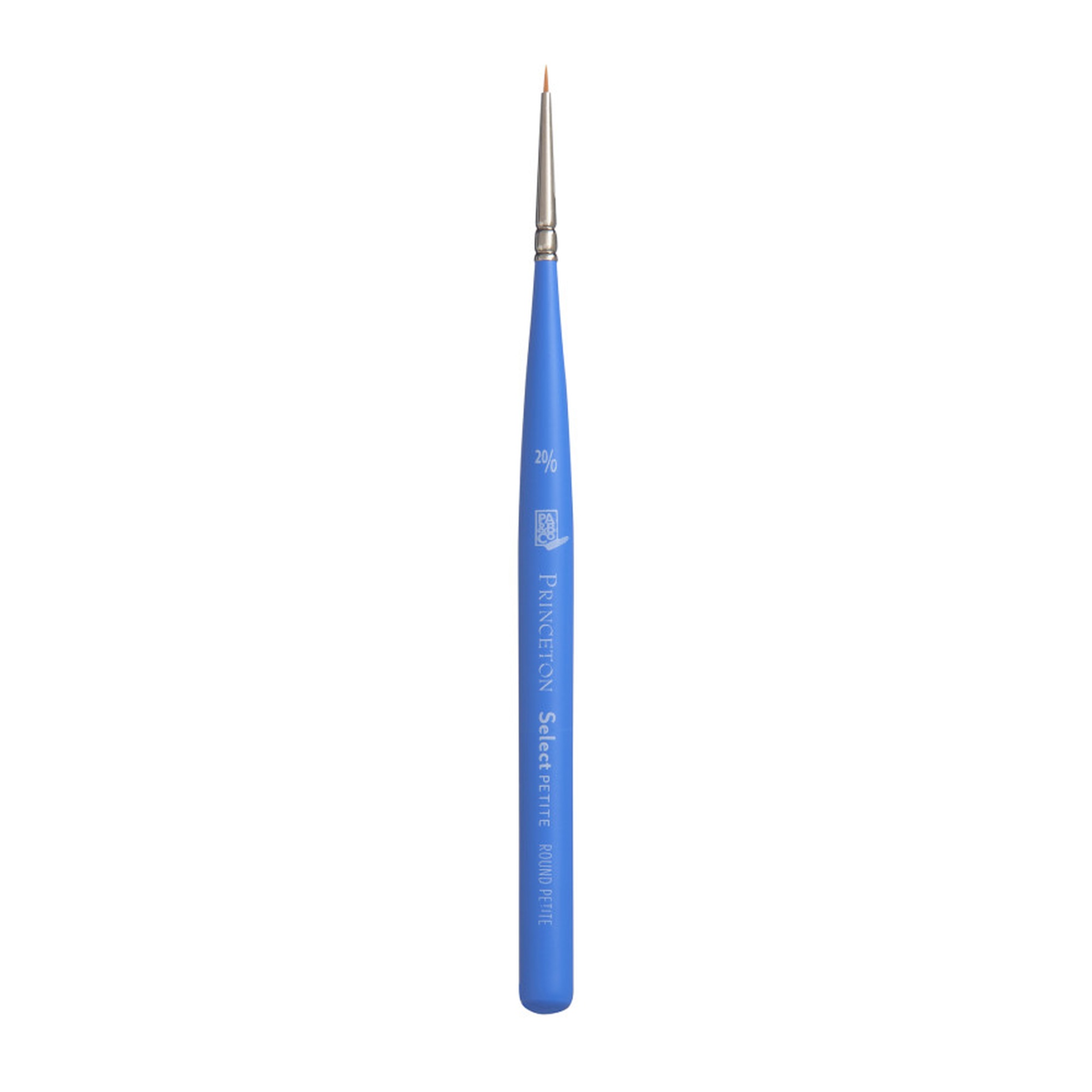 Round Synthetic Mixed Media Paintbrush, Jewel Blue, Size 20/0
