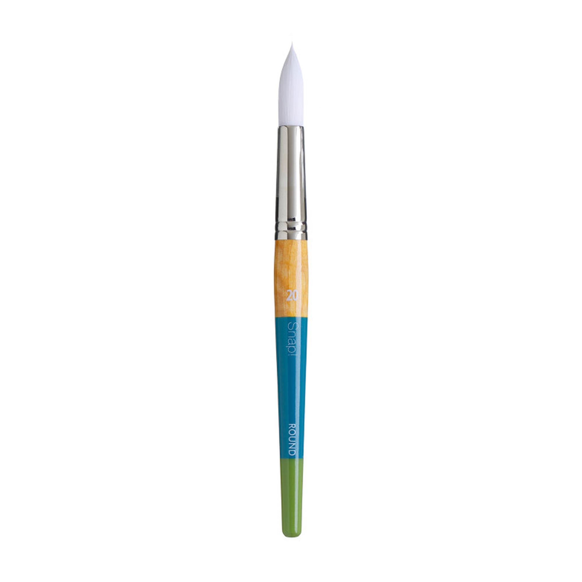 Round Synthetic Bristle Mixed Media Paintbrush, Size 2/0