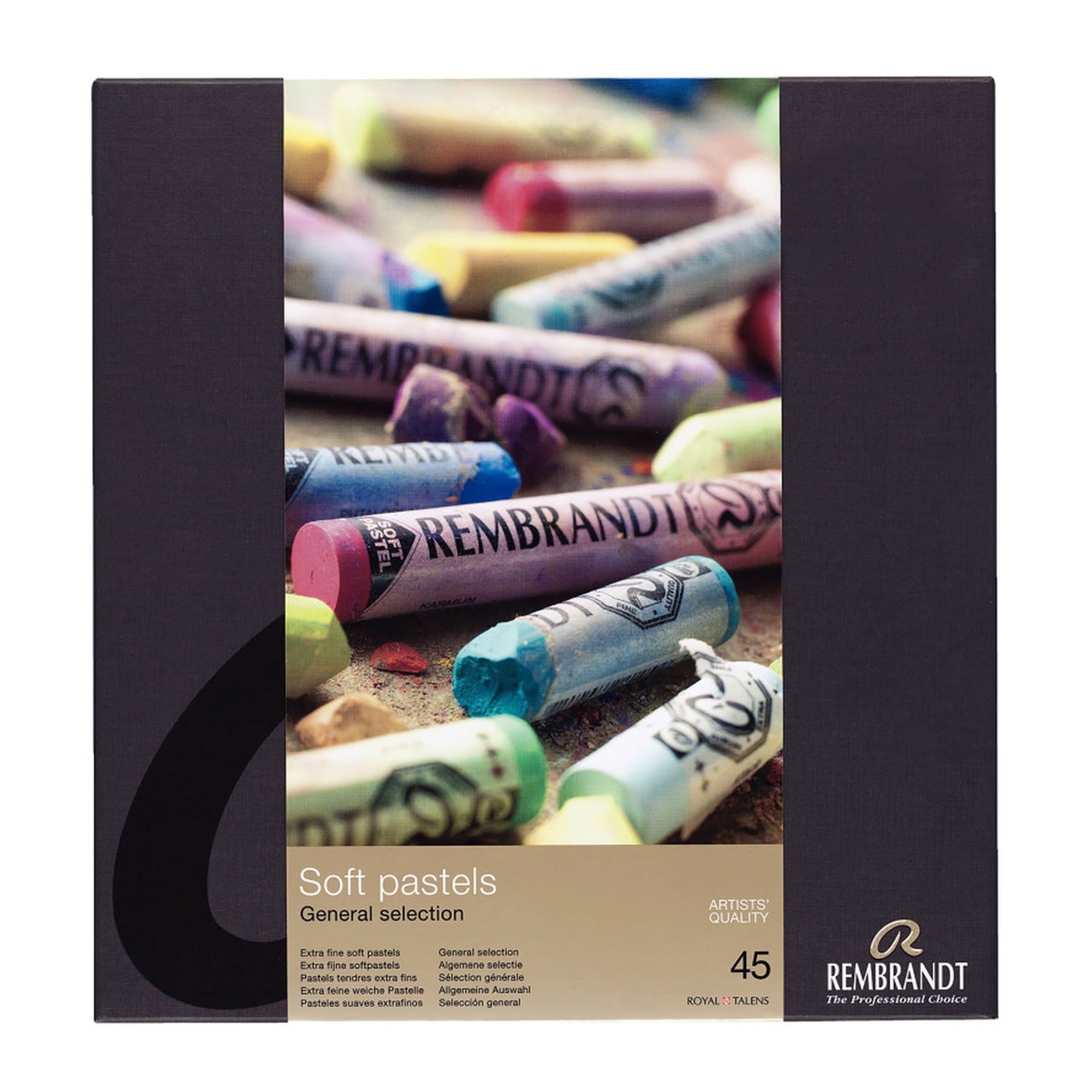 General Selection Soft Pastel Set, 45 Full Sticks