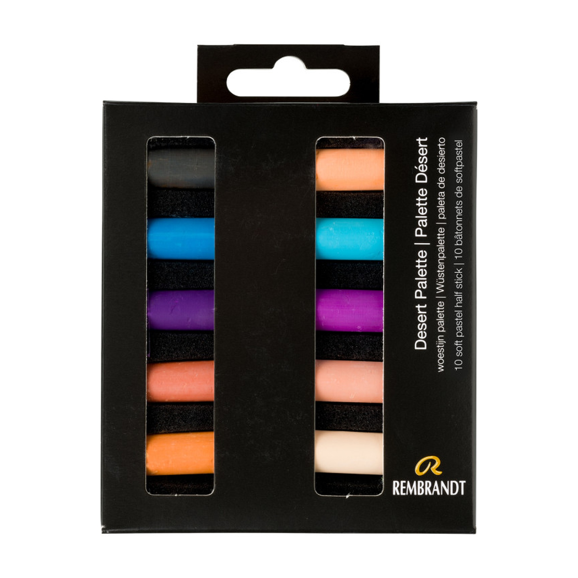 Soft Pastel Micro Set, 10 Half Sticks, Desert Palette