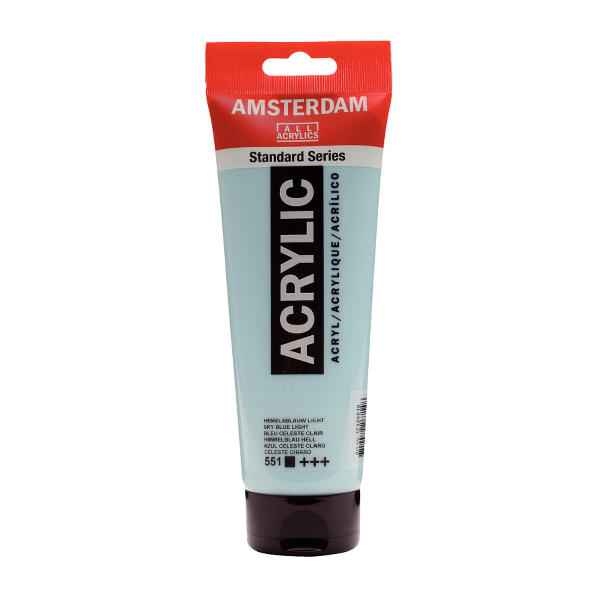 Standard Acrylic Paint Tube, 250 mL, Sky Blue Light