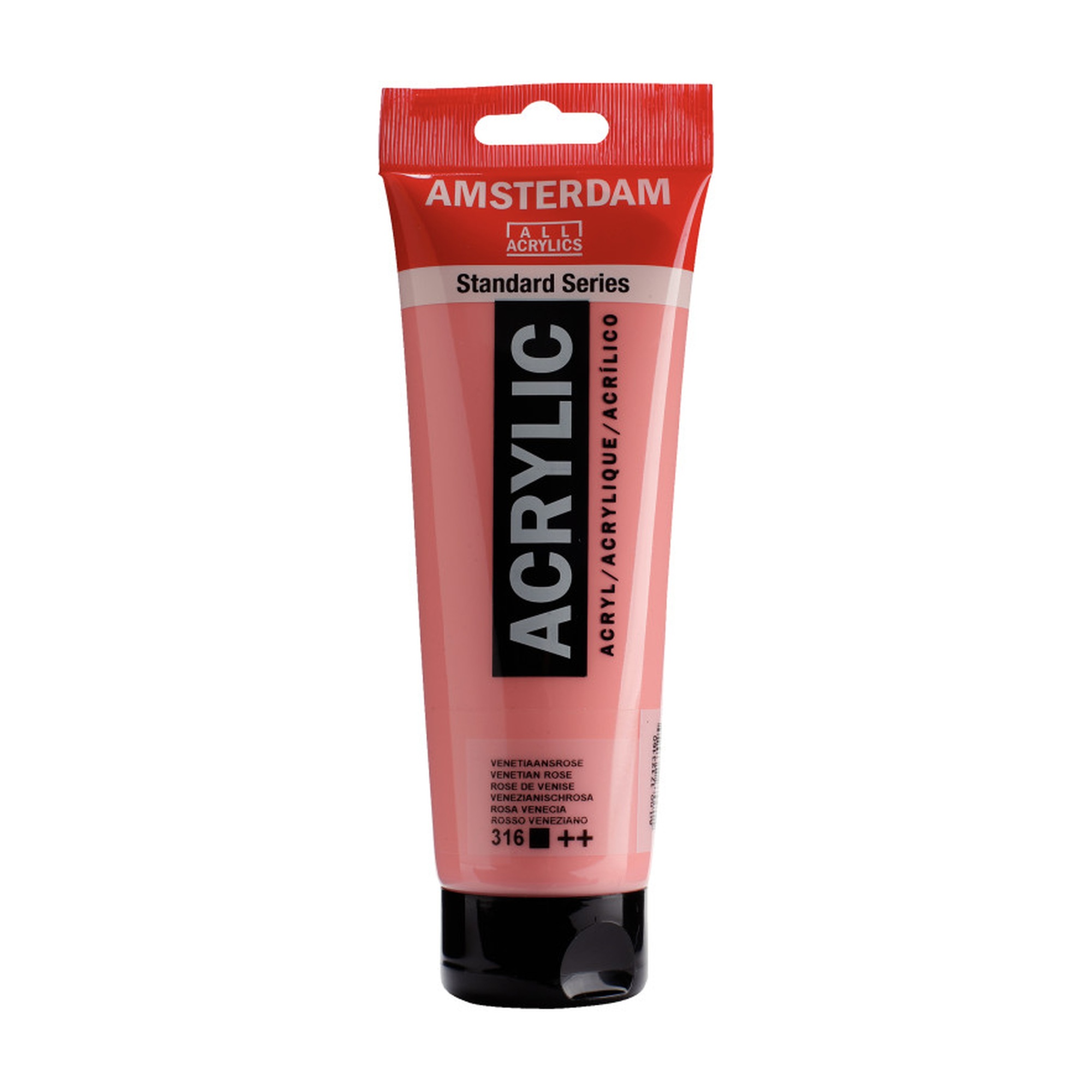 Venetian Rose Acrylic Paint Tube, 250 mL