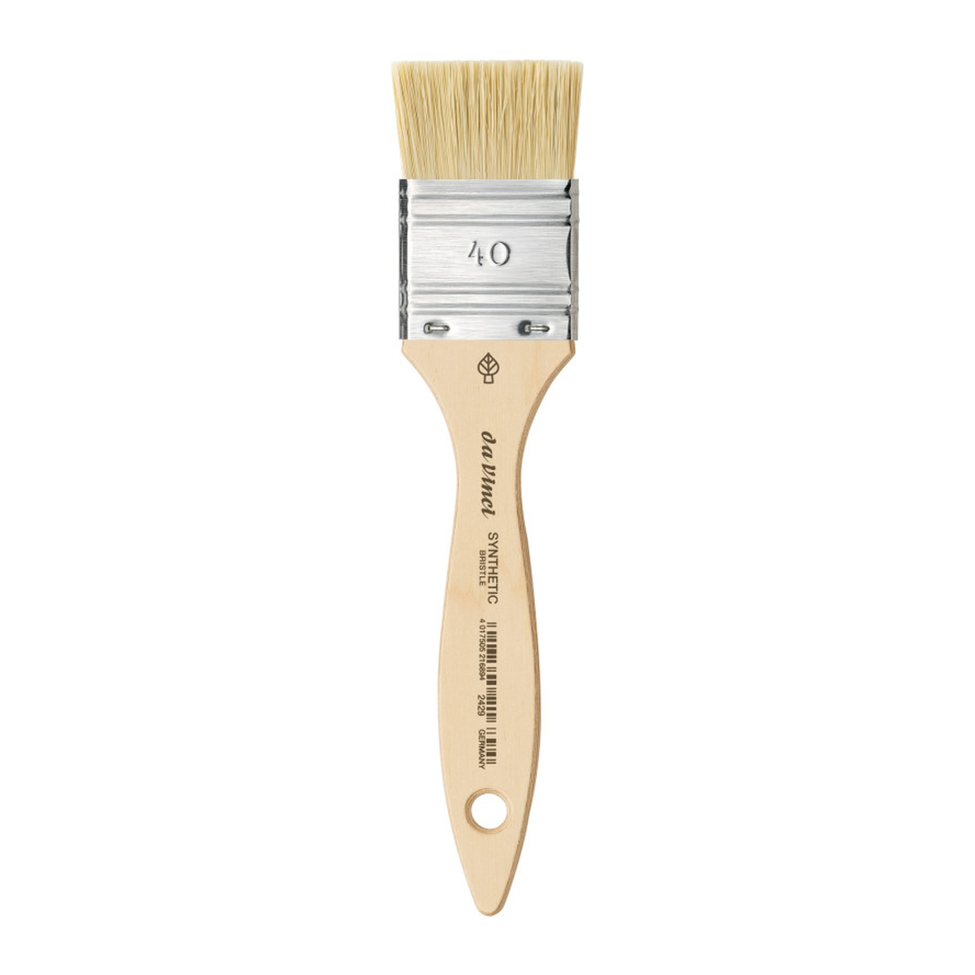 Synthetic Bristle Flat Mottler Brush, Size 40