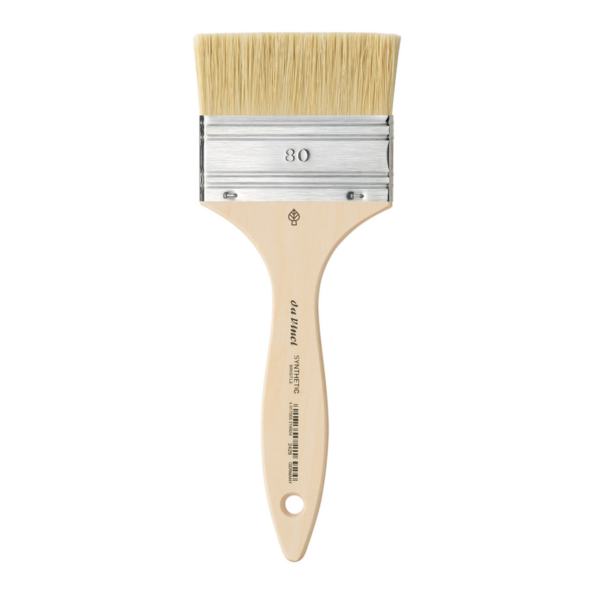 Synthetic Flat Mottler Brush, Size 80