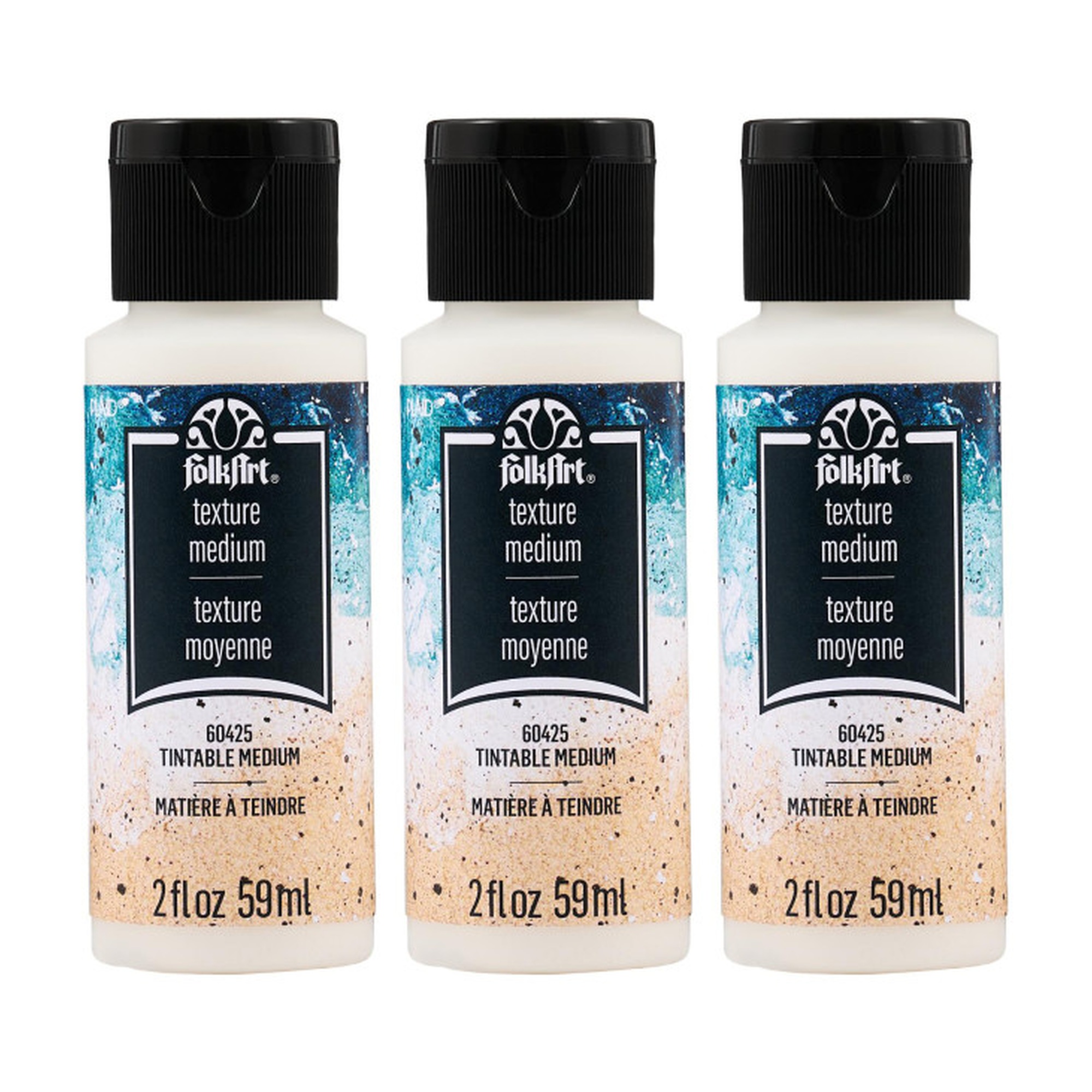 Tintable Textured Medium, 2 oz, 3-Pack