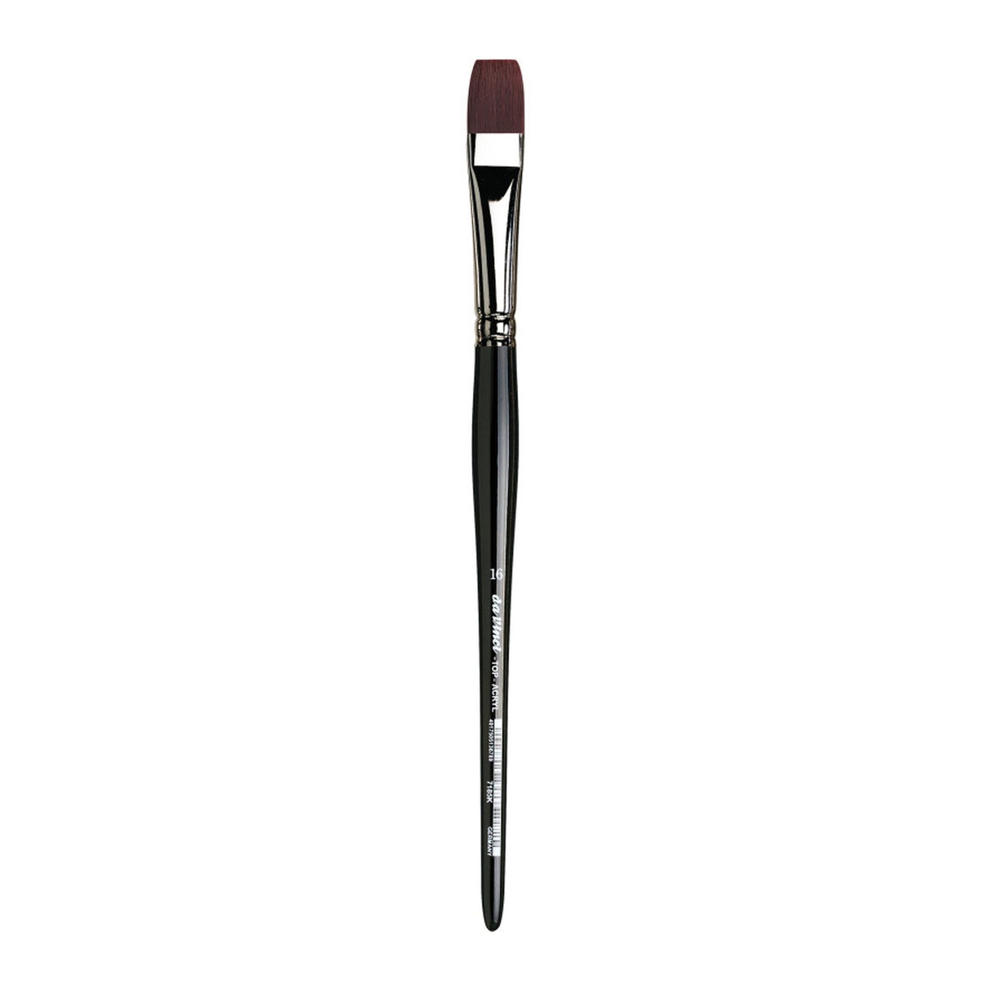 TOP-ACRYL Synthetic Flat Paint Brush, Size 16