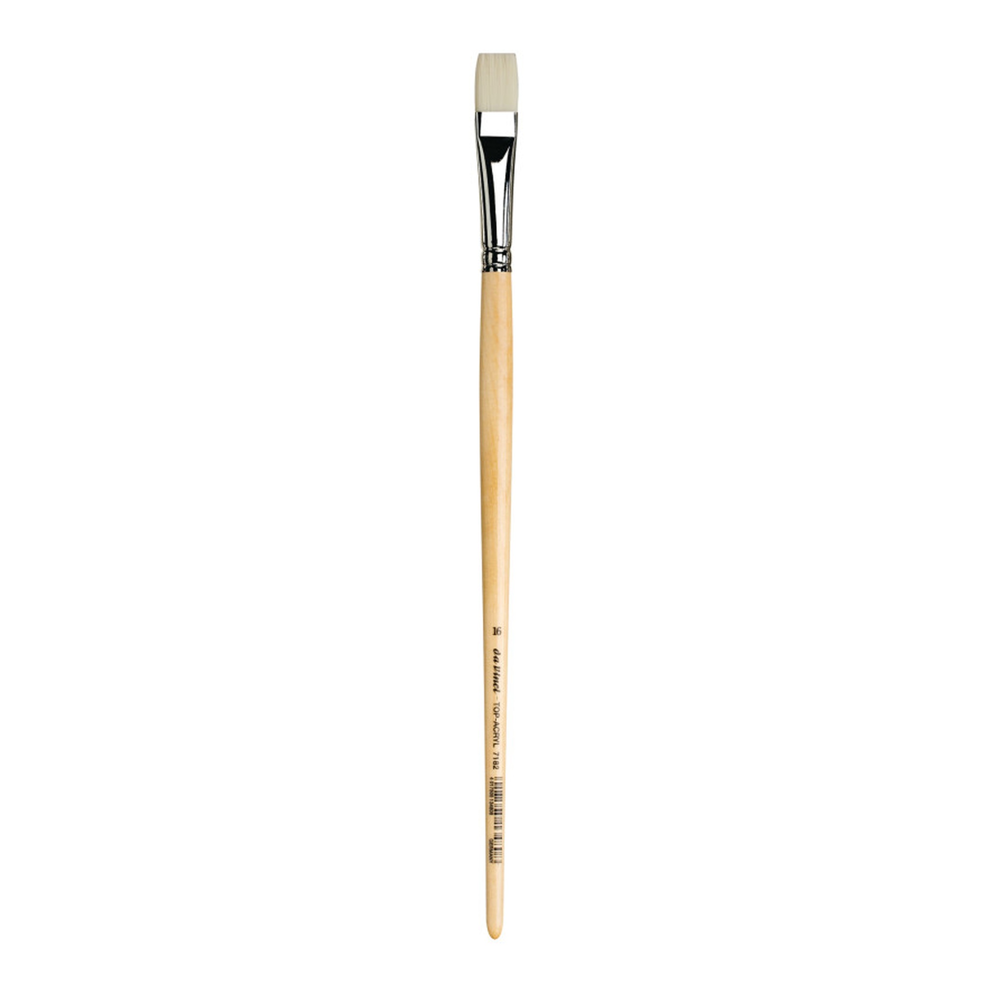 TOP-ACRYL Size 16 Flat Synthetic Brush