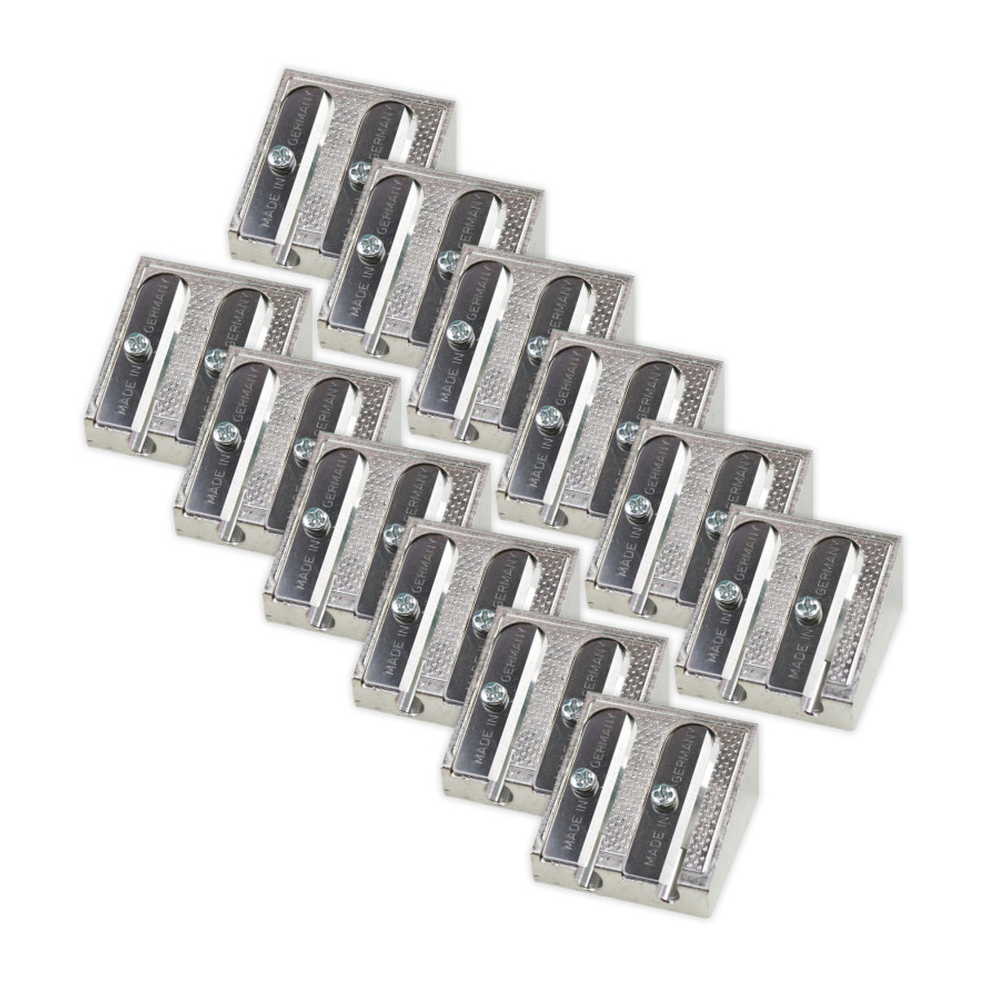 Twin-Hole Pencil Sharpener, Pack of 12
