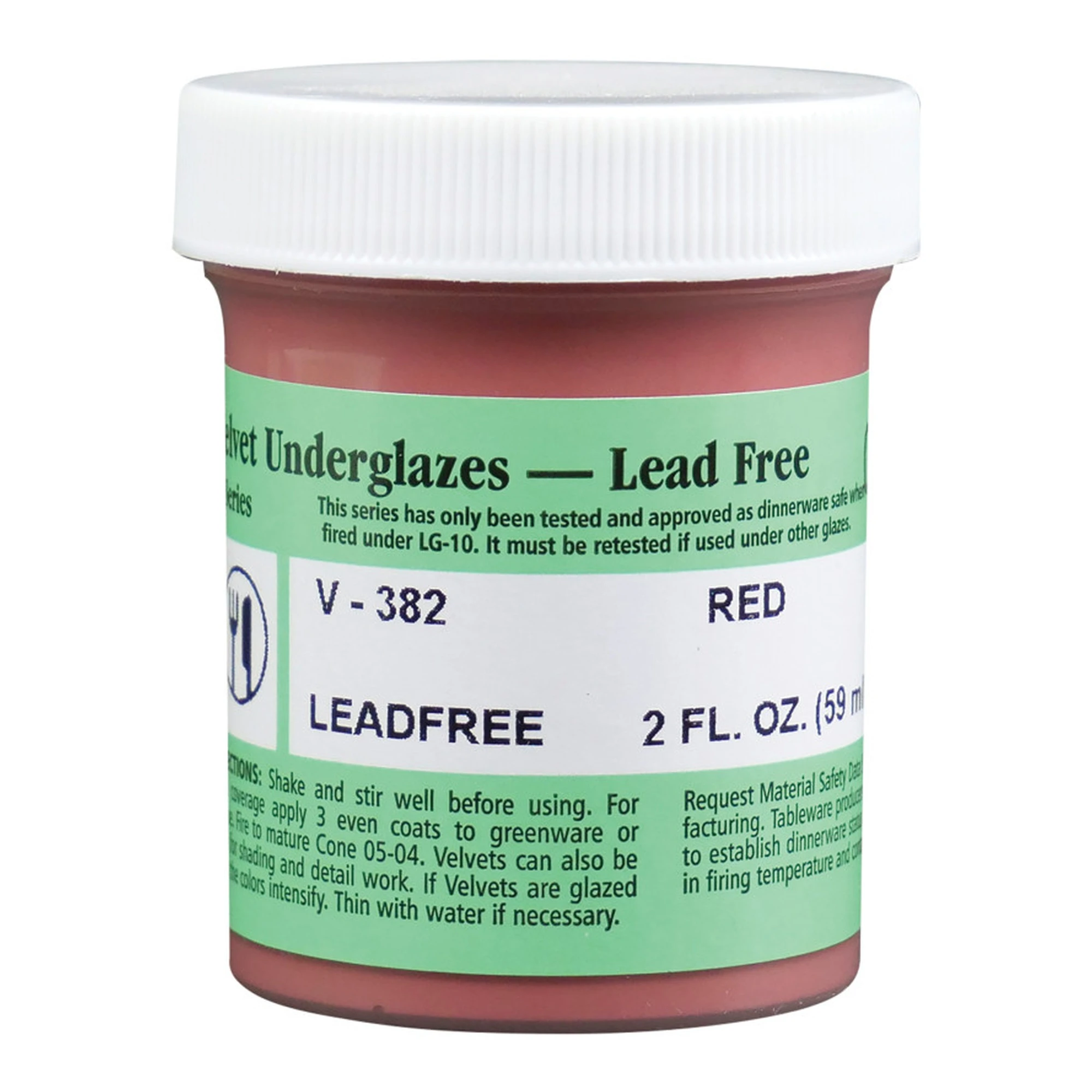 Red Velvet Underglaze, 2 oz