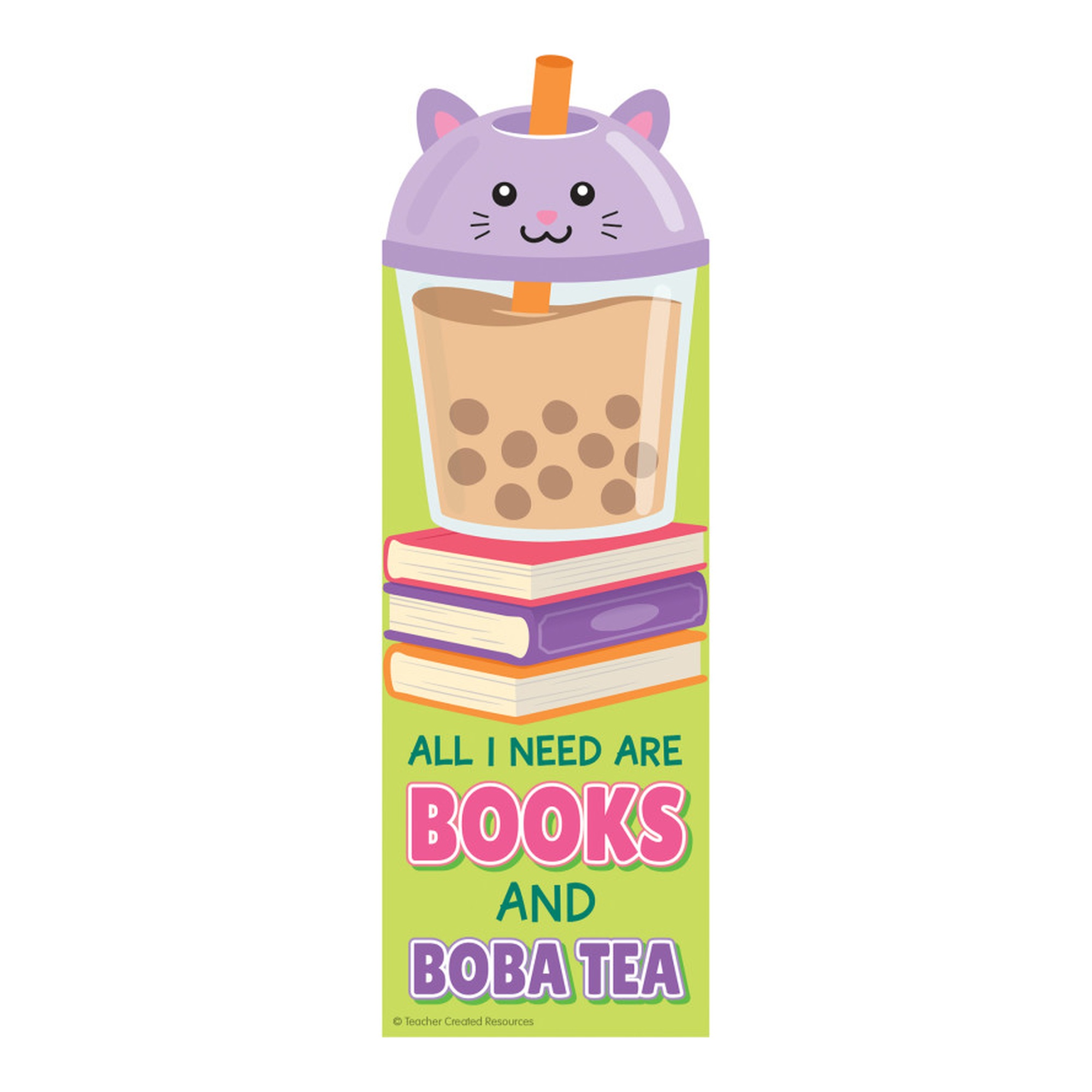 Scented Boba Bookmarks, 30 Pack