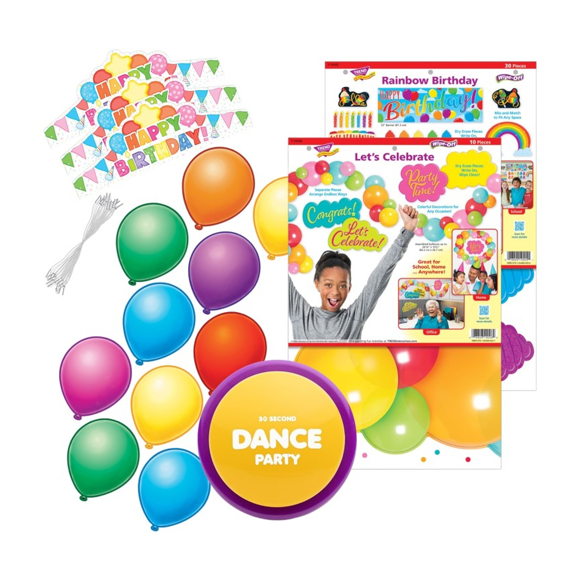 Classroom Birthday Celebration Décor Kit