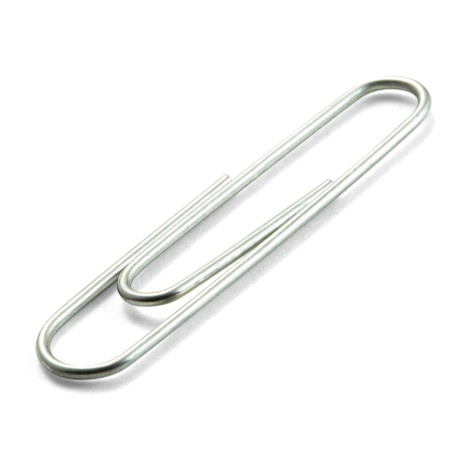 Premium #1 Paper Clips, 1-1/4 in., Silver, 1,000 Count