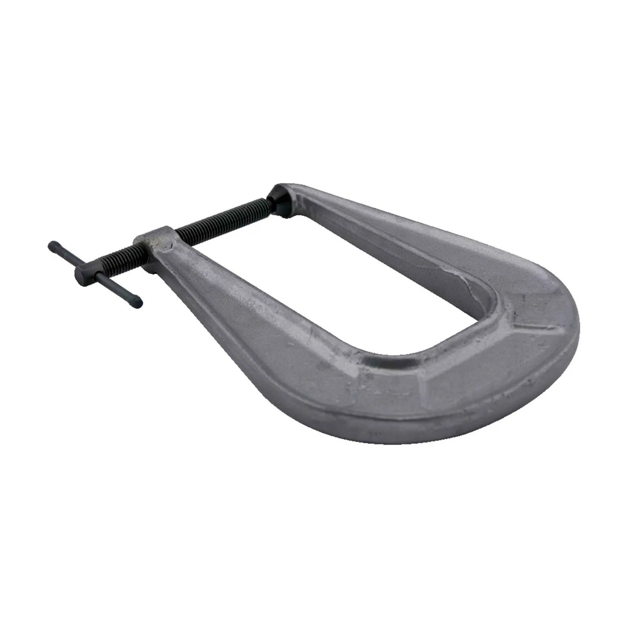 Deep-Reach Carriage C-Clamp, 2-1/2 in. Opening, 6-1/4 in. Throat Depth