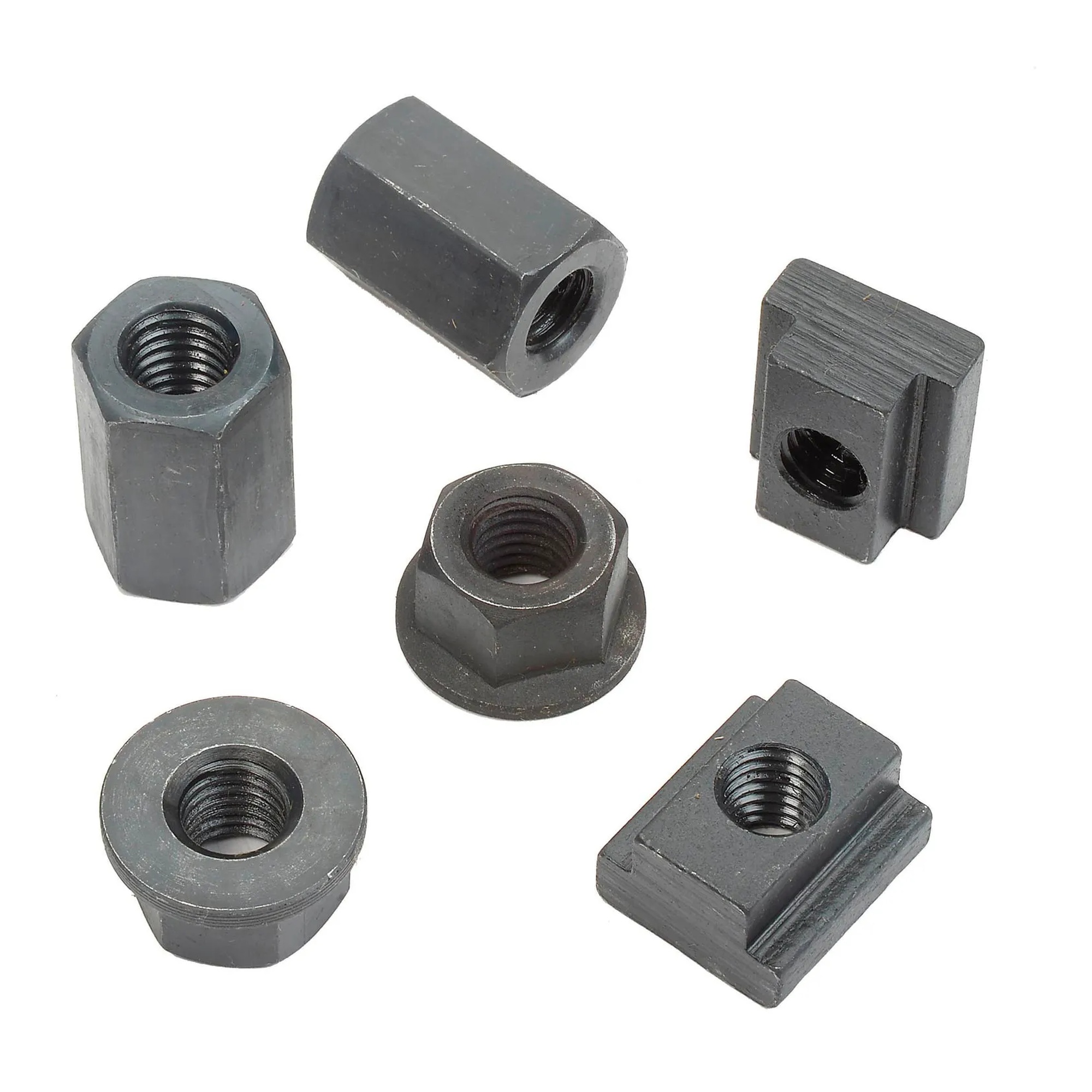 58-piece 5/8-inch steel clamping kit for Bridgeport-type milling machines