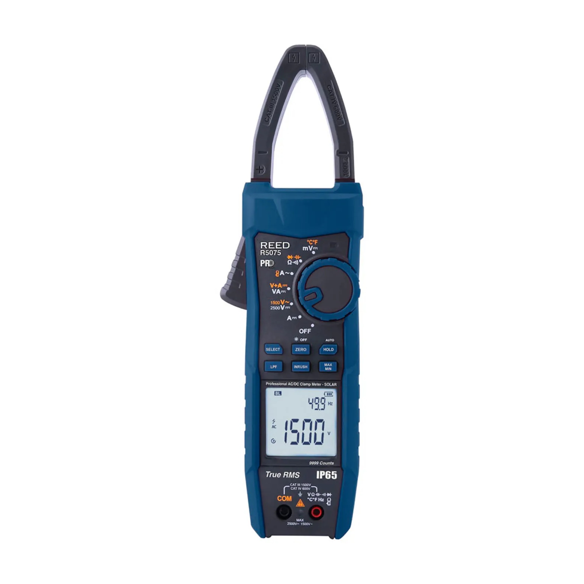 High-Voltage Solar Clamp Meter