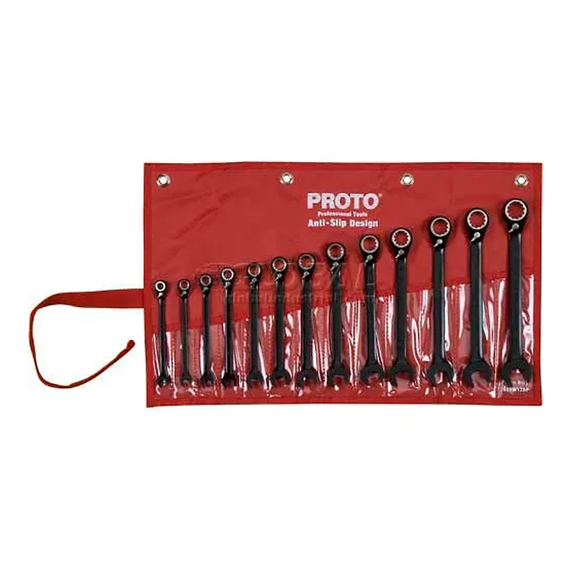 13-Piece Metric Spline Reversible Ratcheting Combination Wrench Set