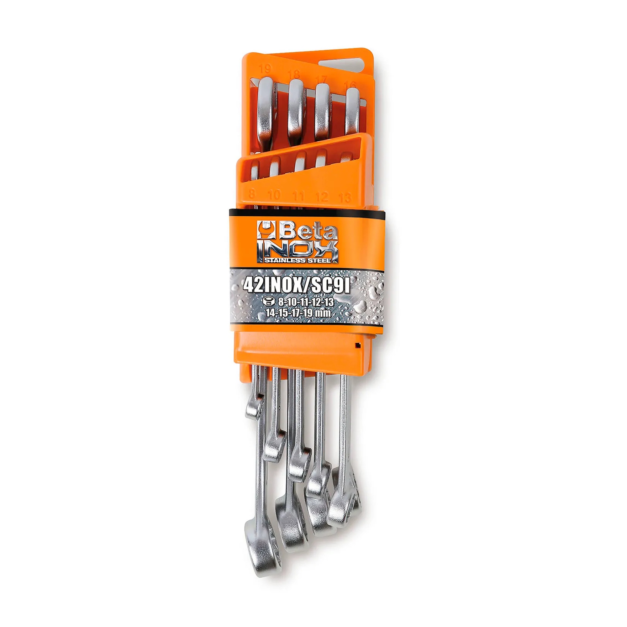 Stainless Steel Metric 12-Point Combination Wrench Set, 8 mm to 19 mm