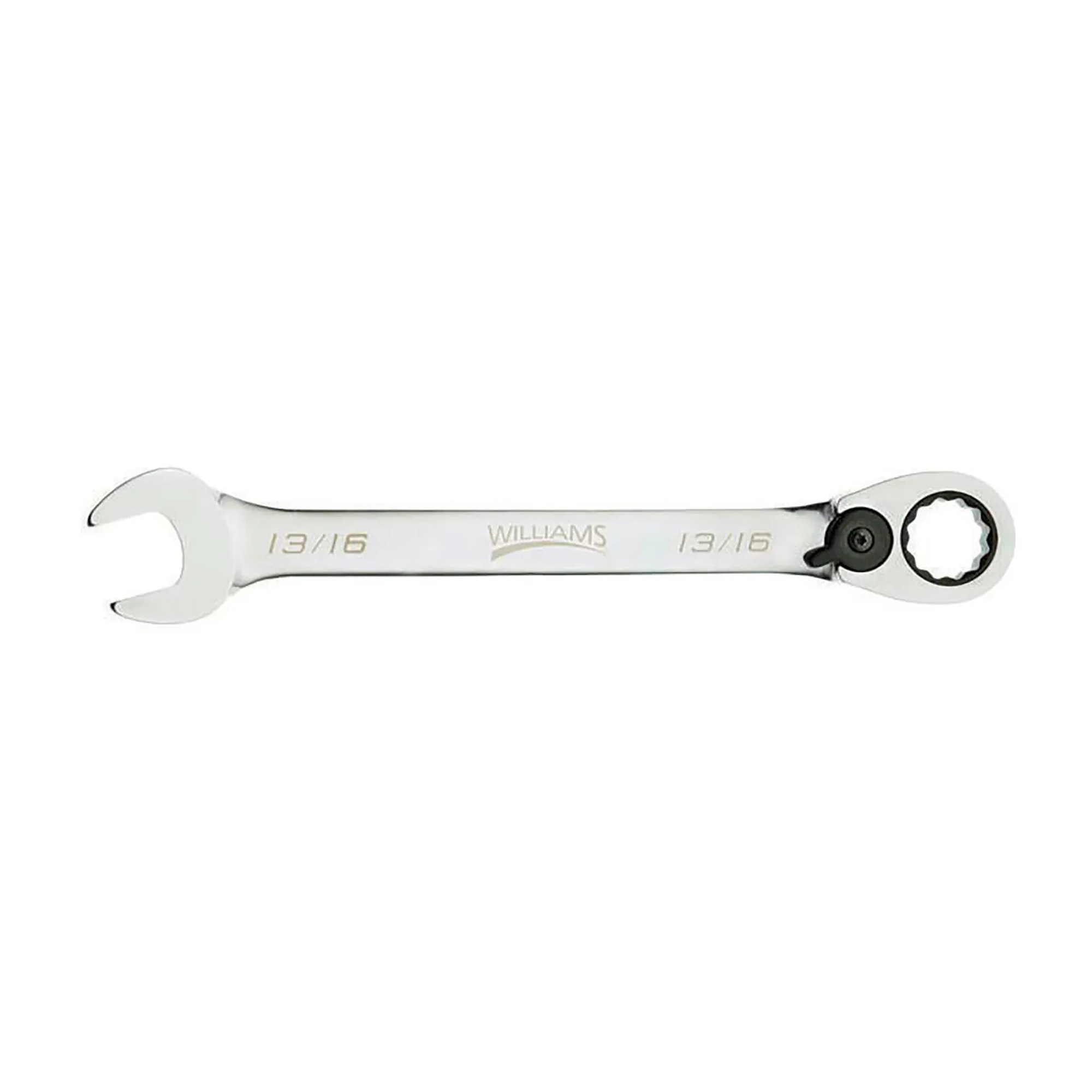 1-Inch 12-Point Ratcheting Combination Wrench, Chrome