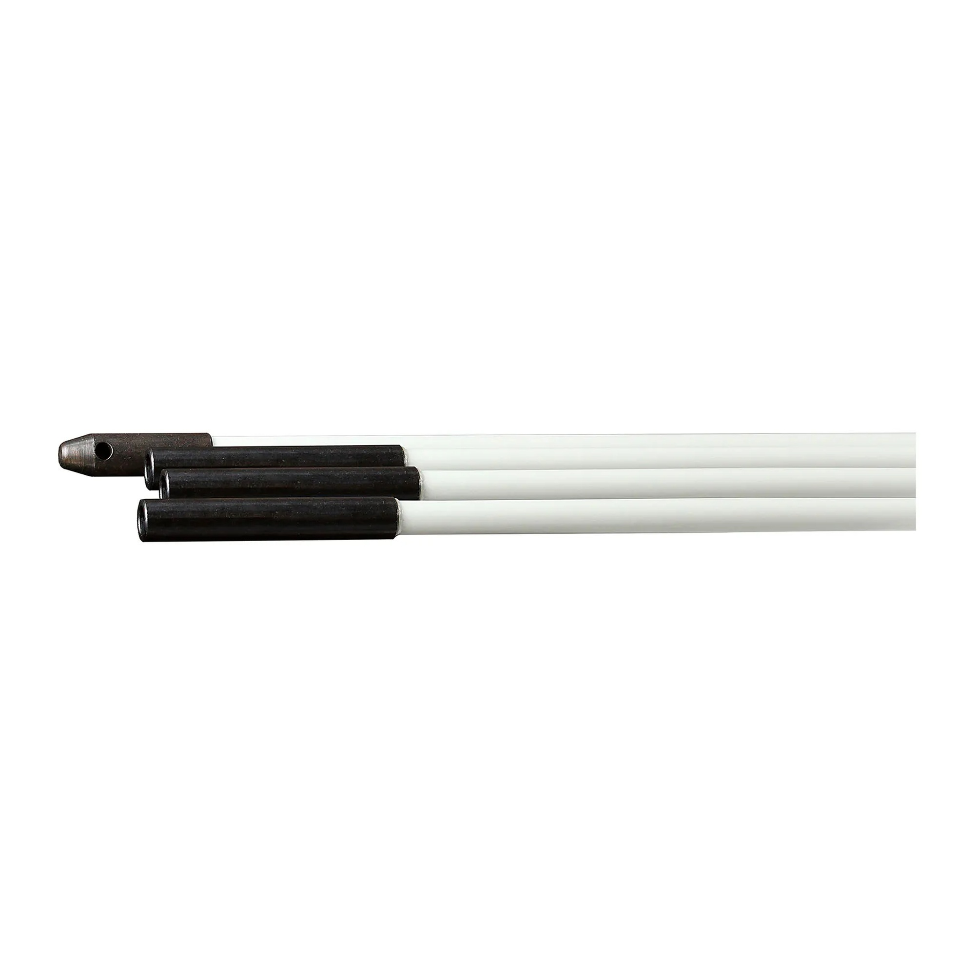 Fiberglass Fish Stick Rod with Eye and Hook, 12 ft.