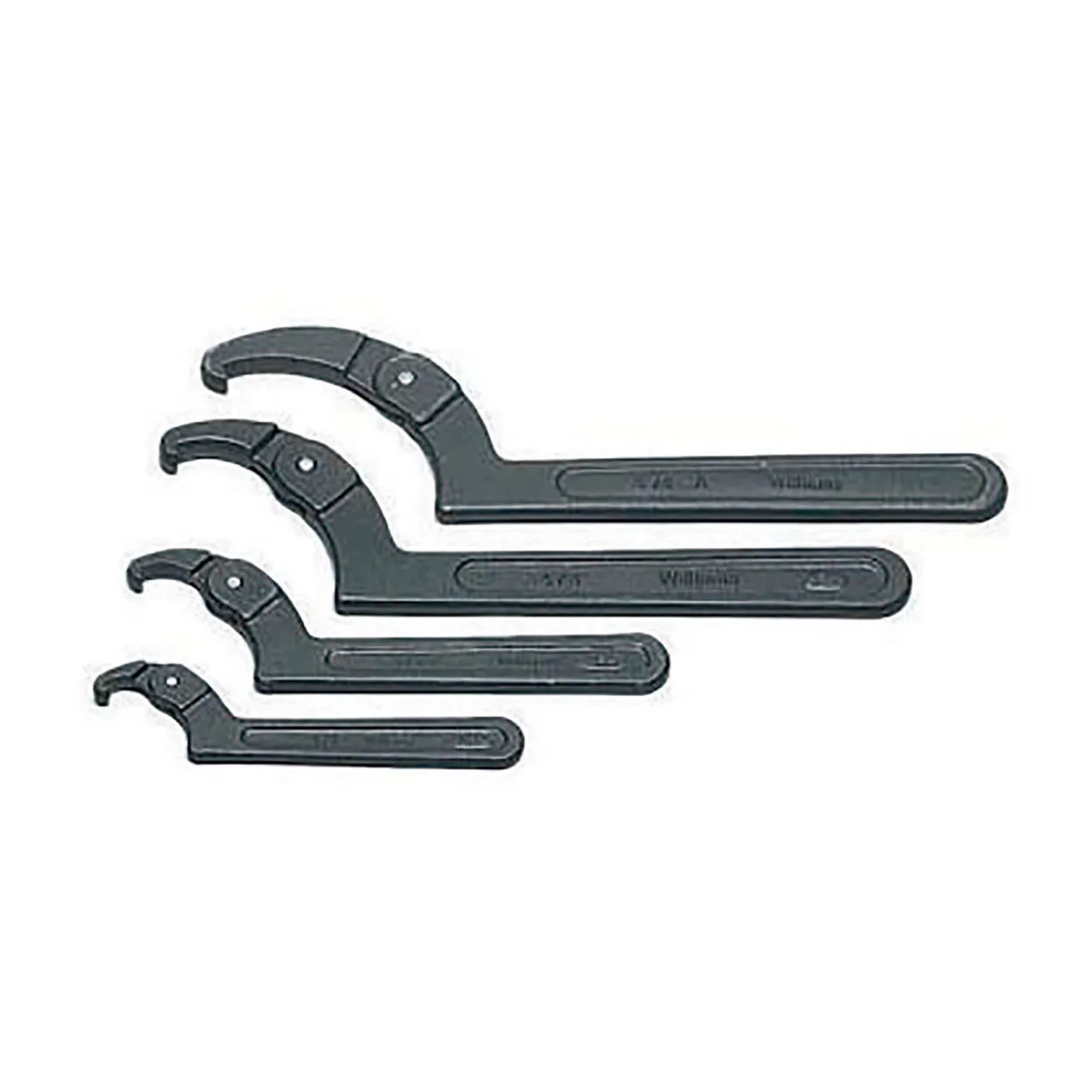 Adjustable Hook Fire Hose Spanner Wrench, 1-1/4 to 3 in. Span