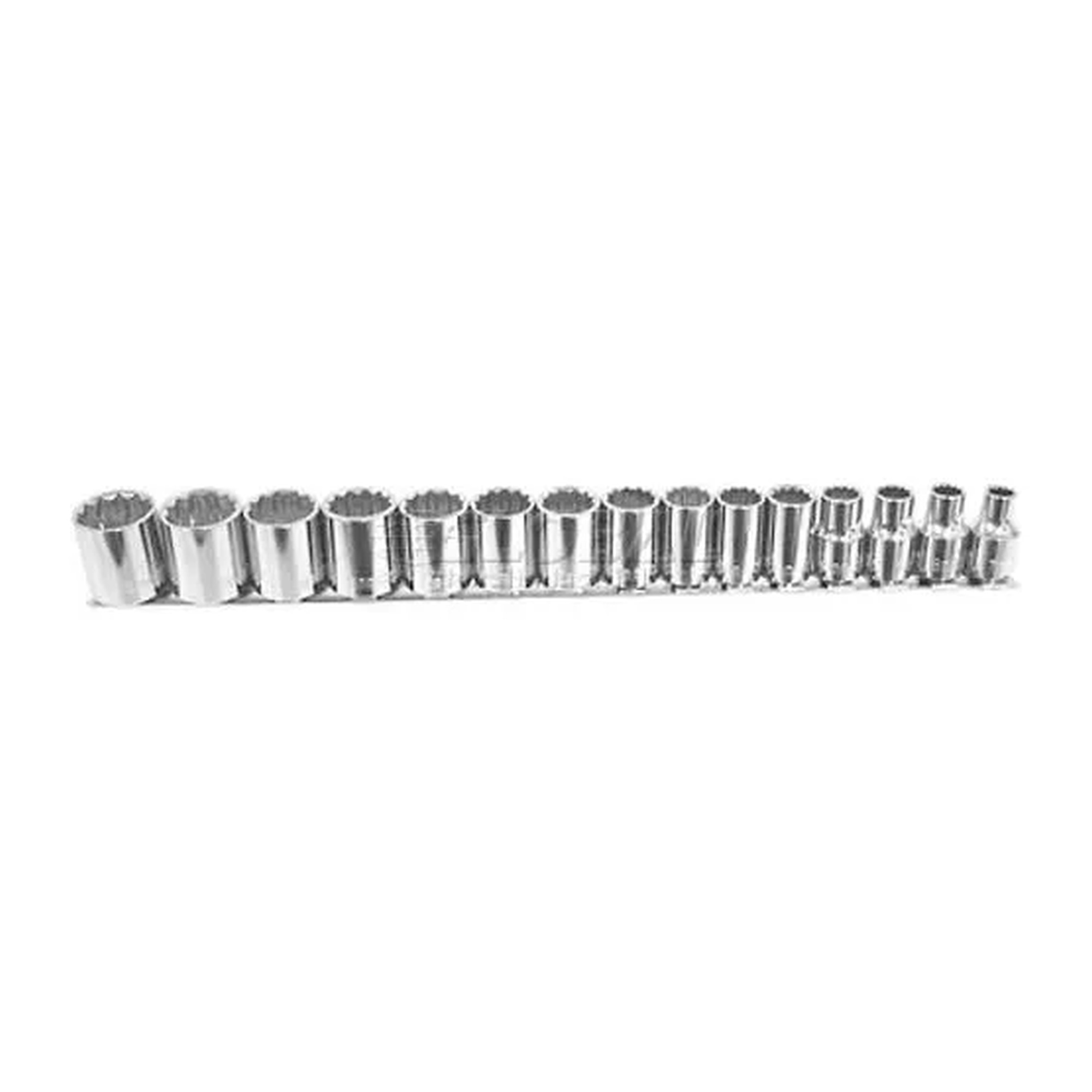 8 mm 12-Point Short Chrome Socket with 3/8 in. Drive