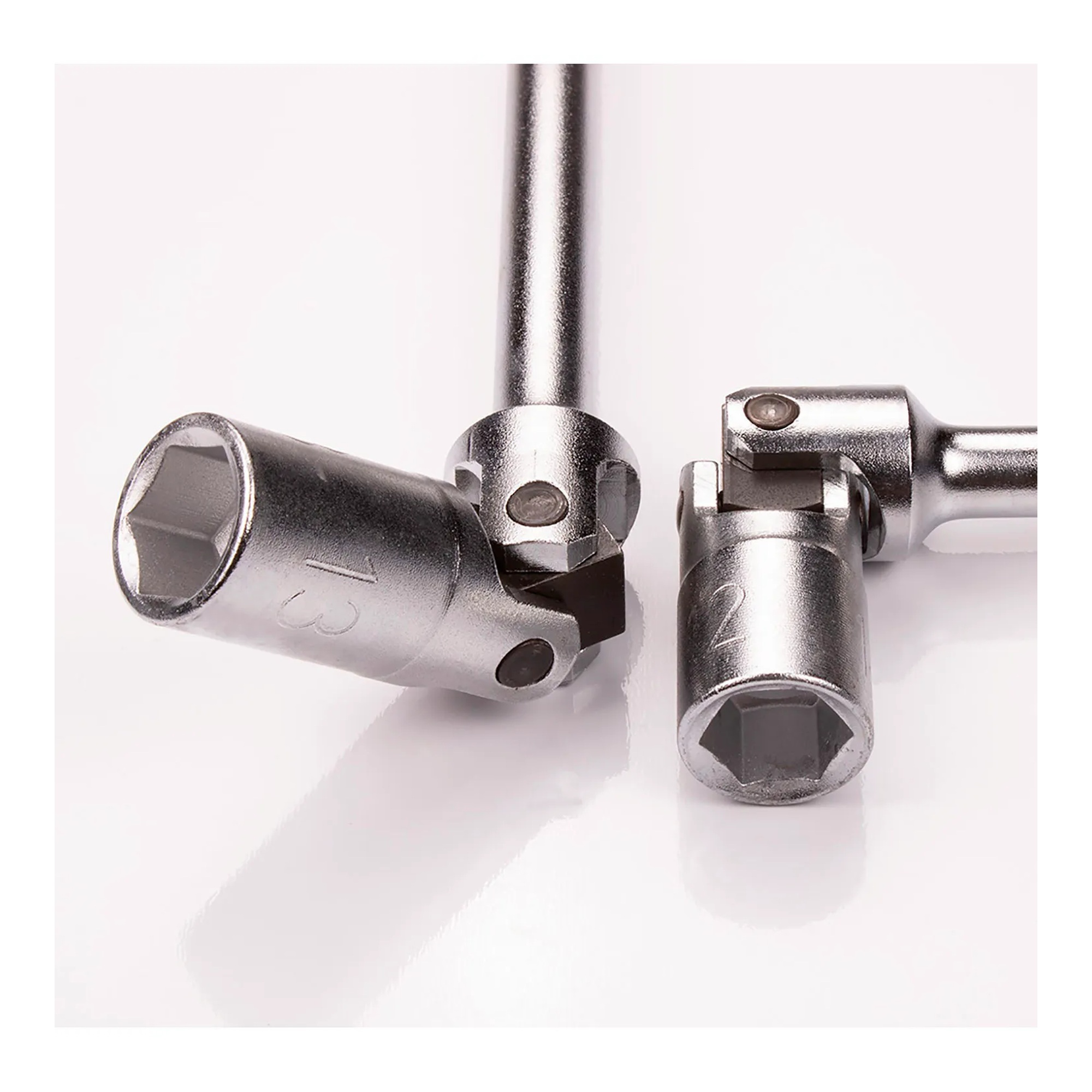 11/16-inch SAE sliding T-handle wrench with swivel 6-point socket
