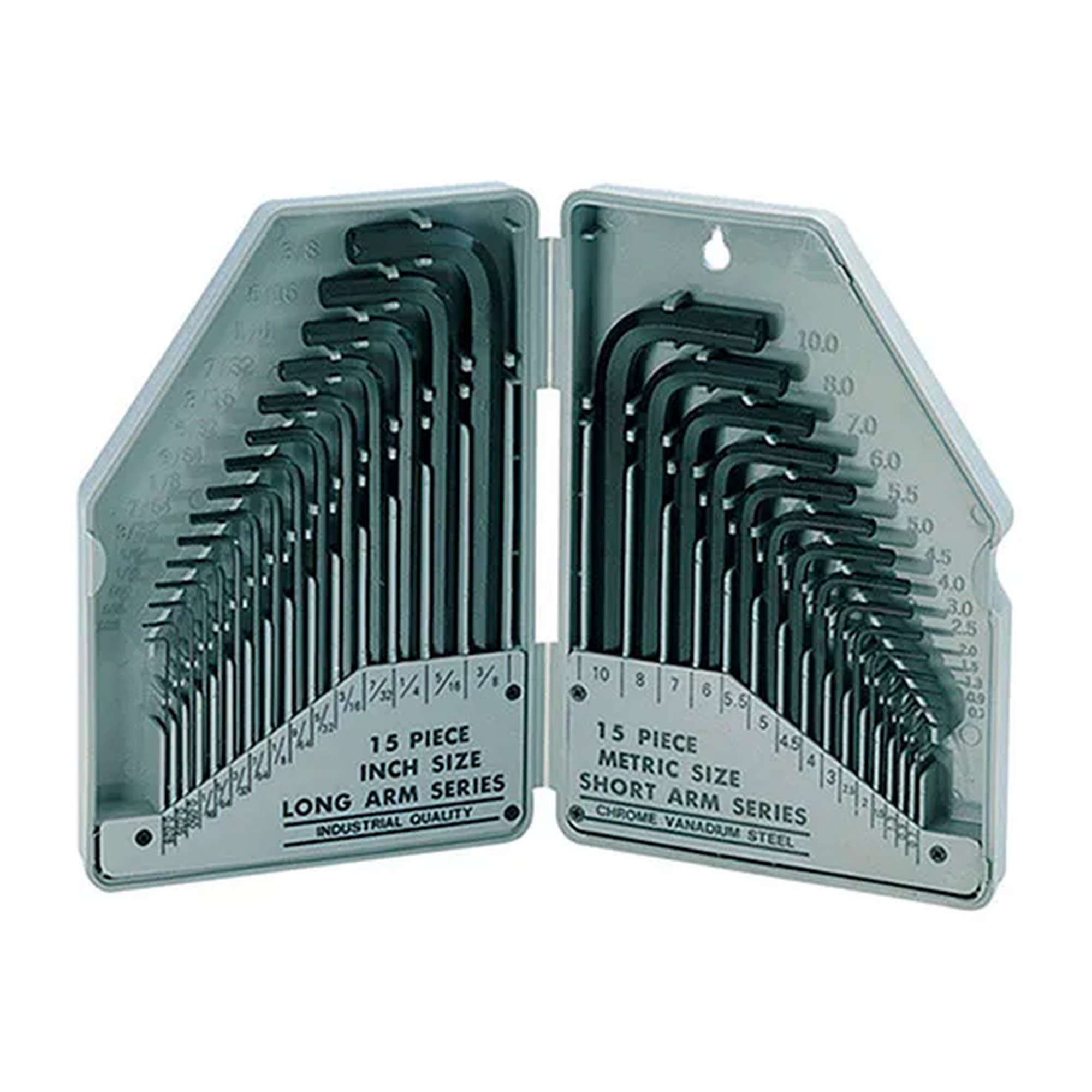 Inch and Metric Hex Key Set