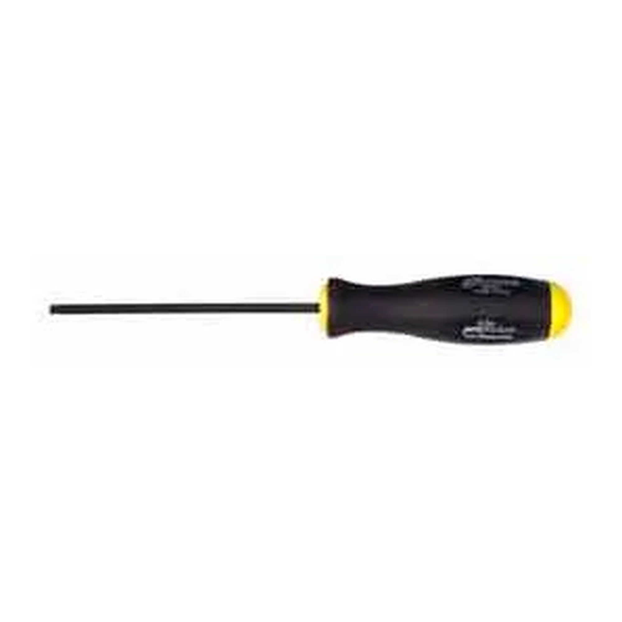 1/16-Inch Ball-End Hex Screwdriver with Rubber-Coated Handle