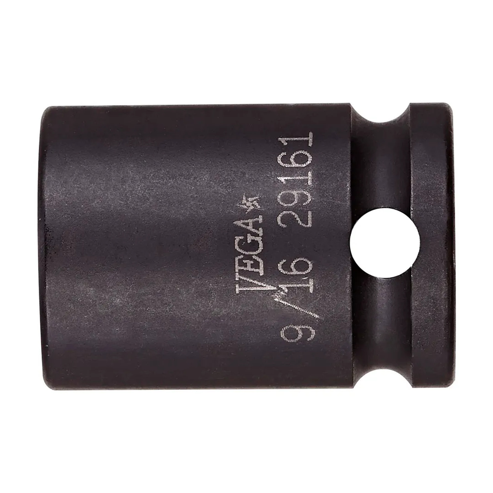 3/8 in. Drive 16 mm 6-Point Standard-Length Impact Socket