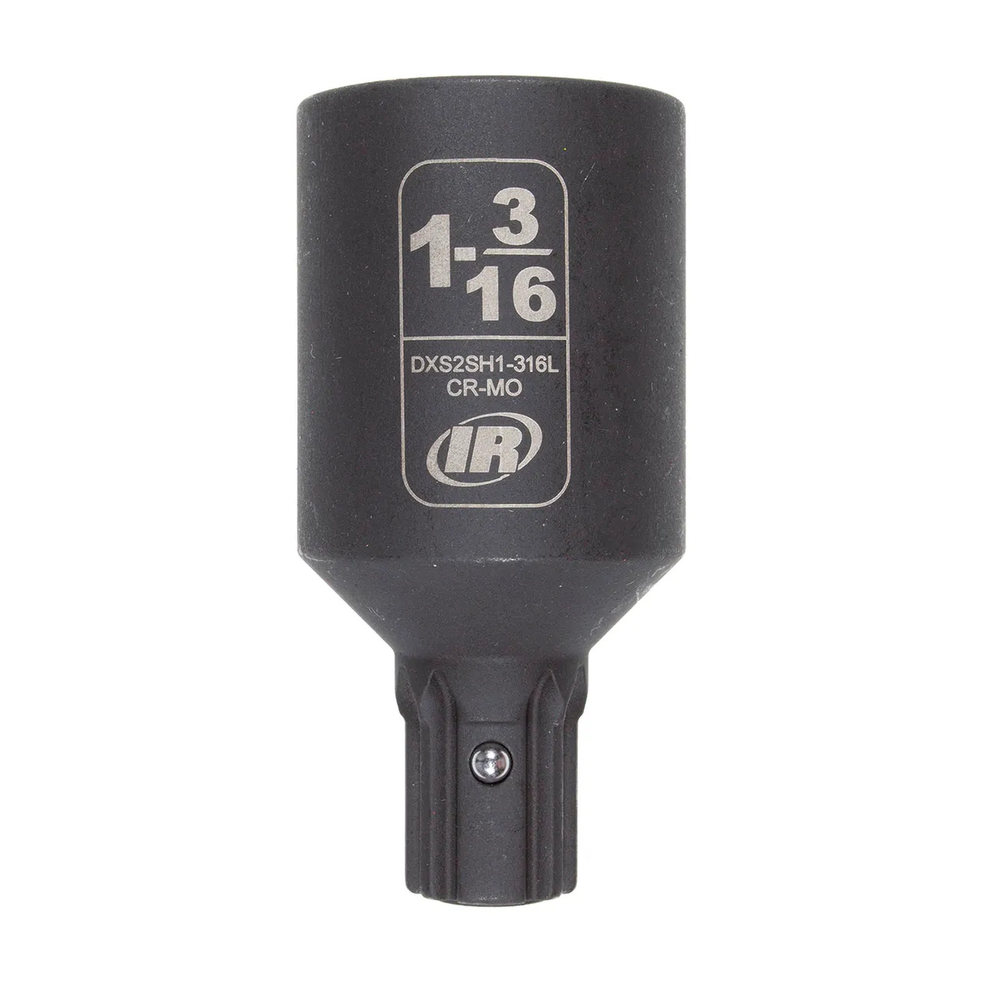 SAE Deep Direct-Drive Impact Socket, Black