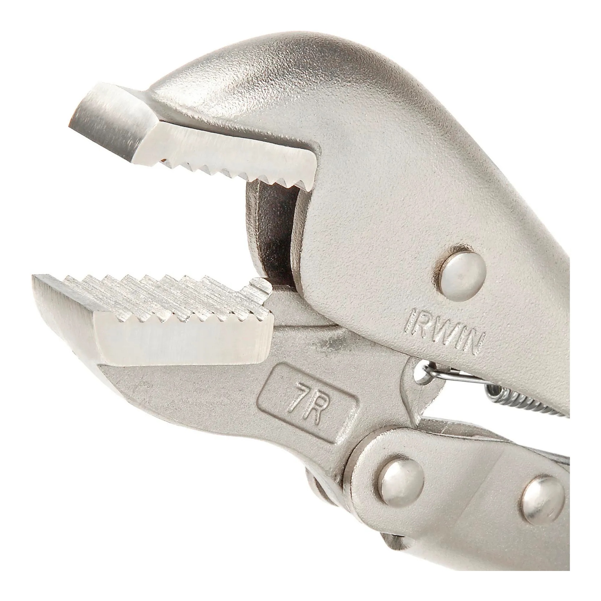 Four-piece locking plier set with storage pouch