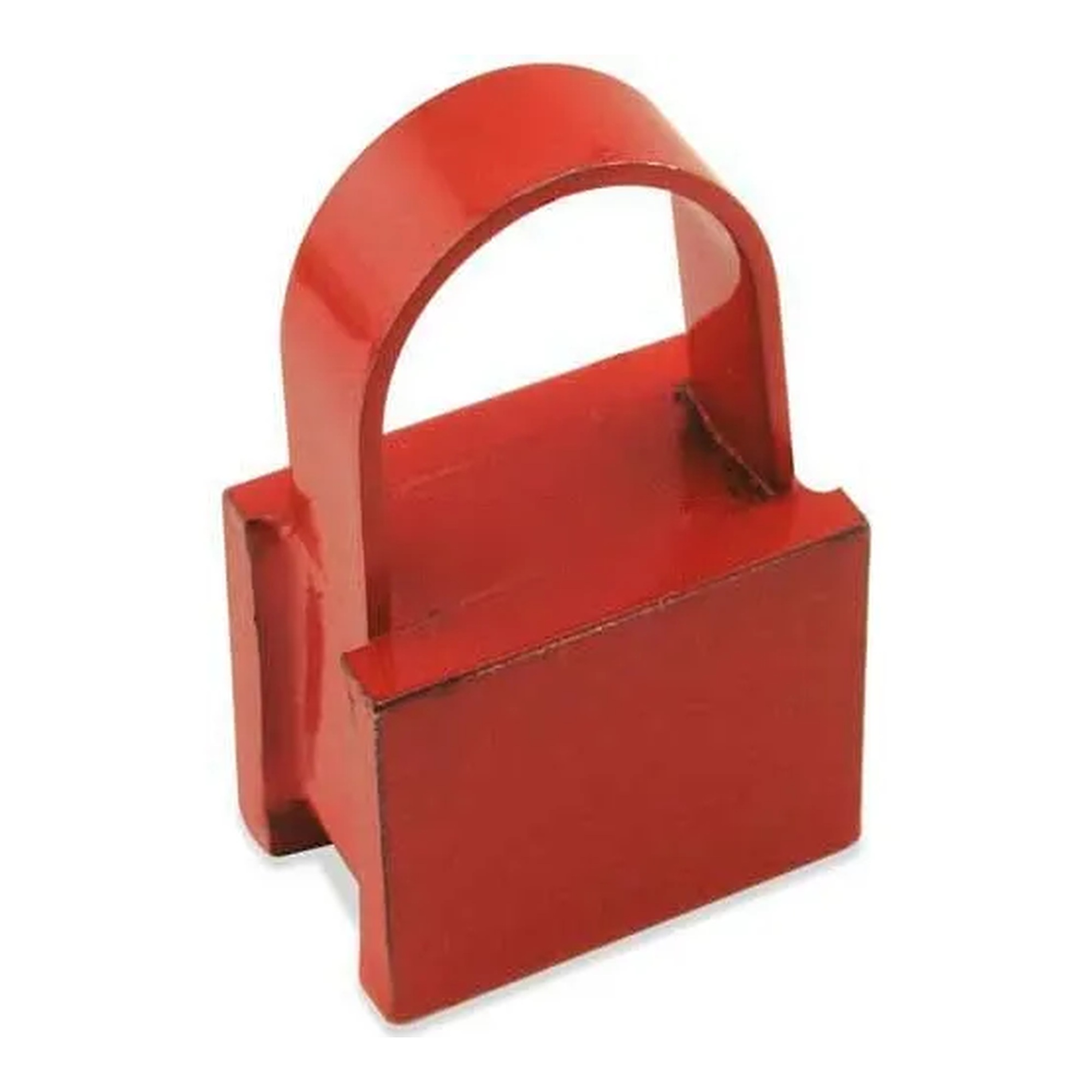 Red Steel Handle Magnet, 25 lb Pull