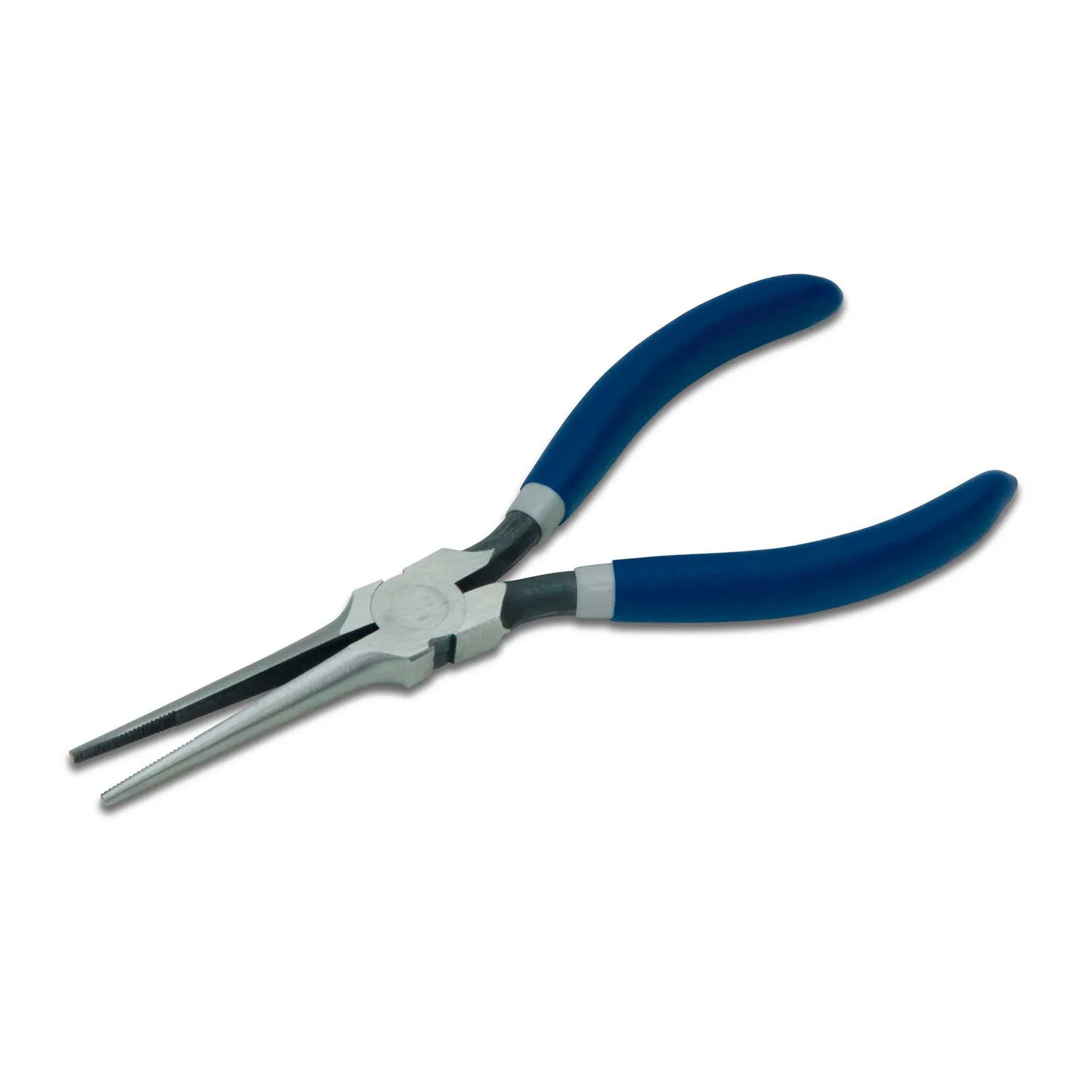 7-Inch Blue Plastic-Dipped Long Nose Pliers