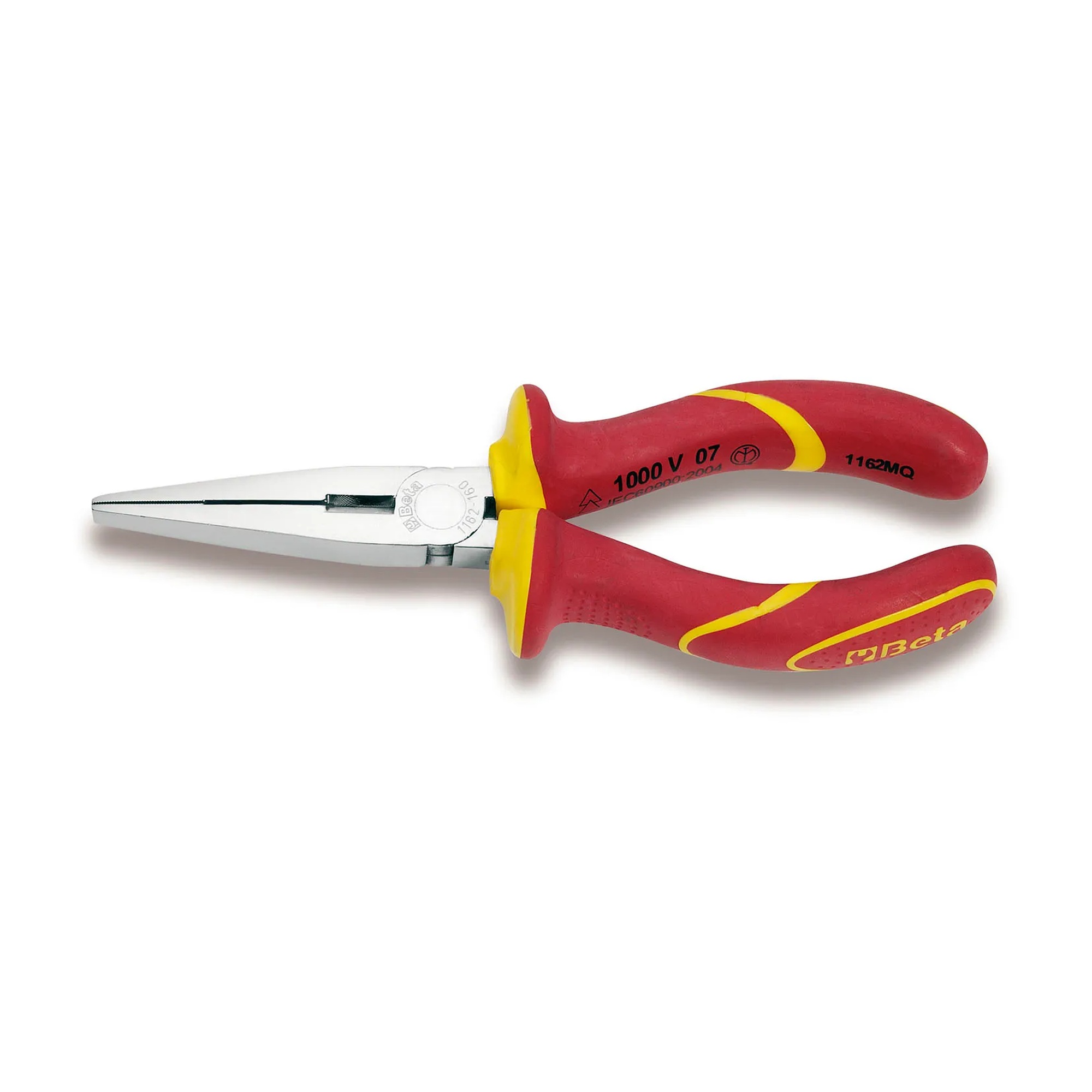 Extra-Long Flat Knurled Nose Pliers