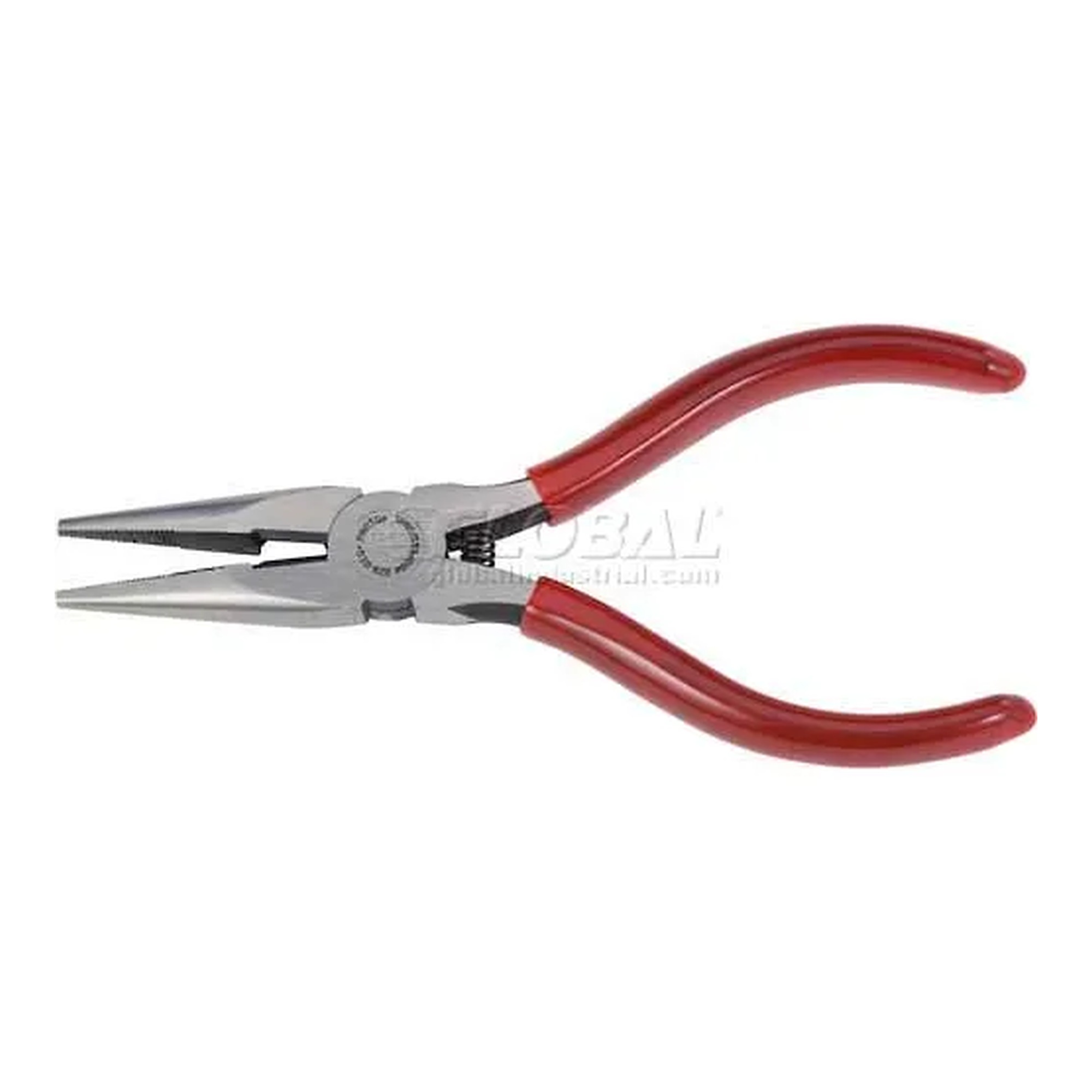 Spring-Loaded Long Nose Pliers with Side Cutter