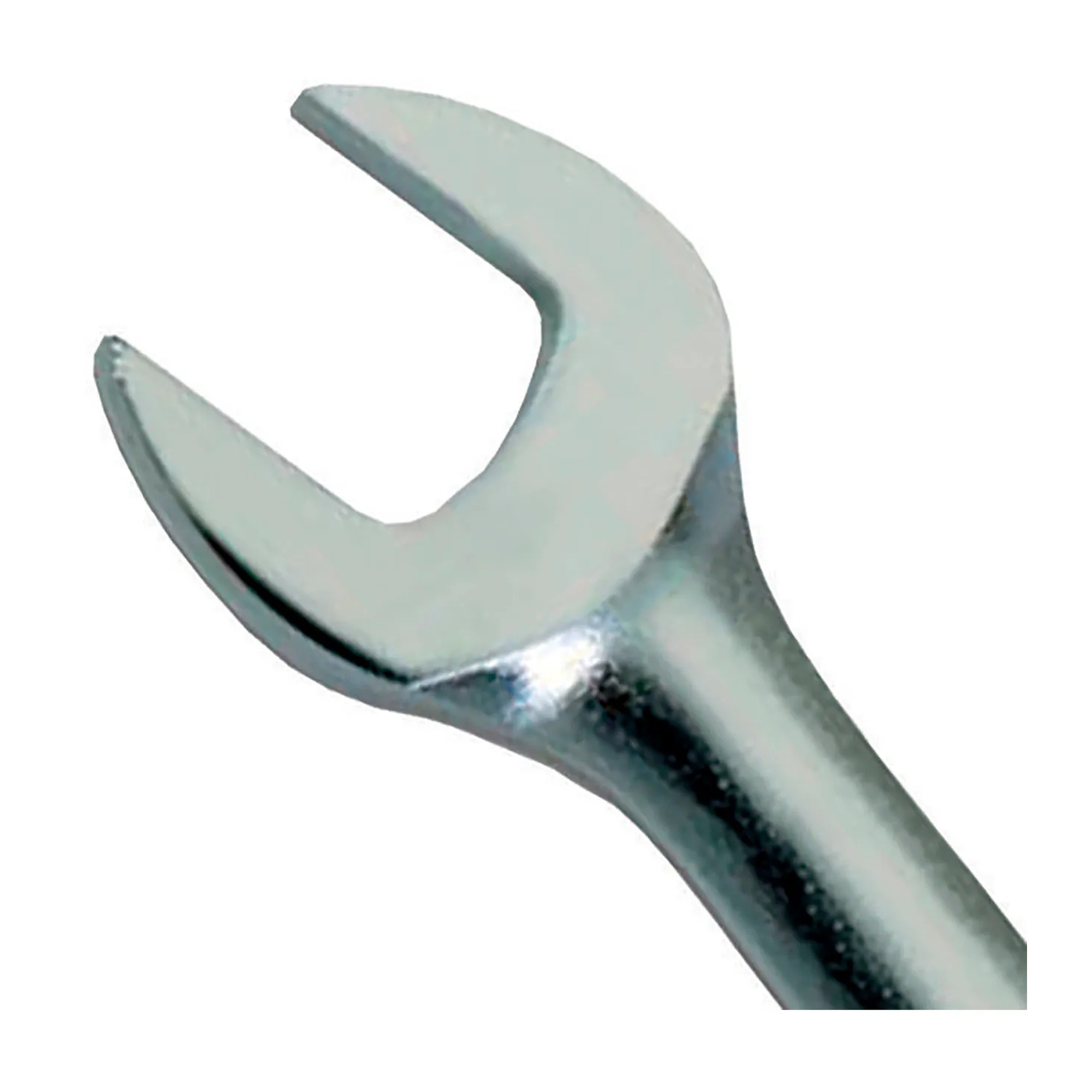 17 mm x 19 mm double-head open-end wrench with chrome finish