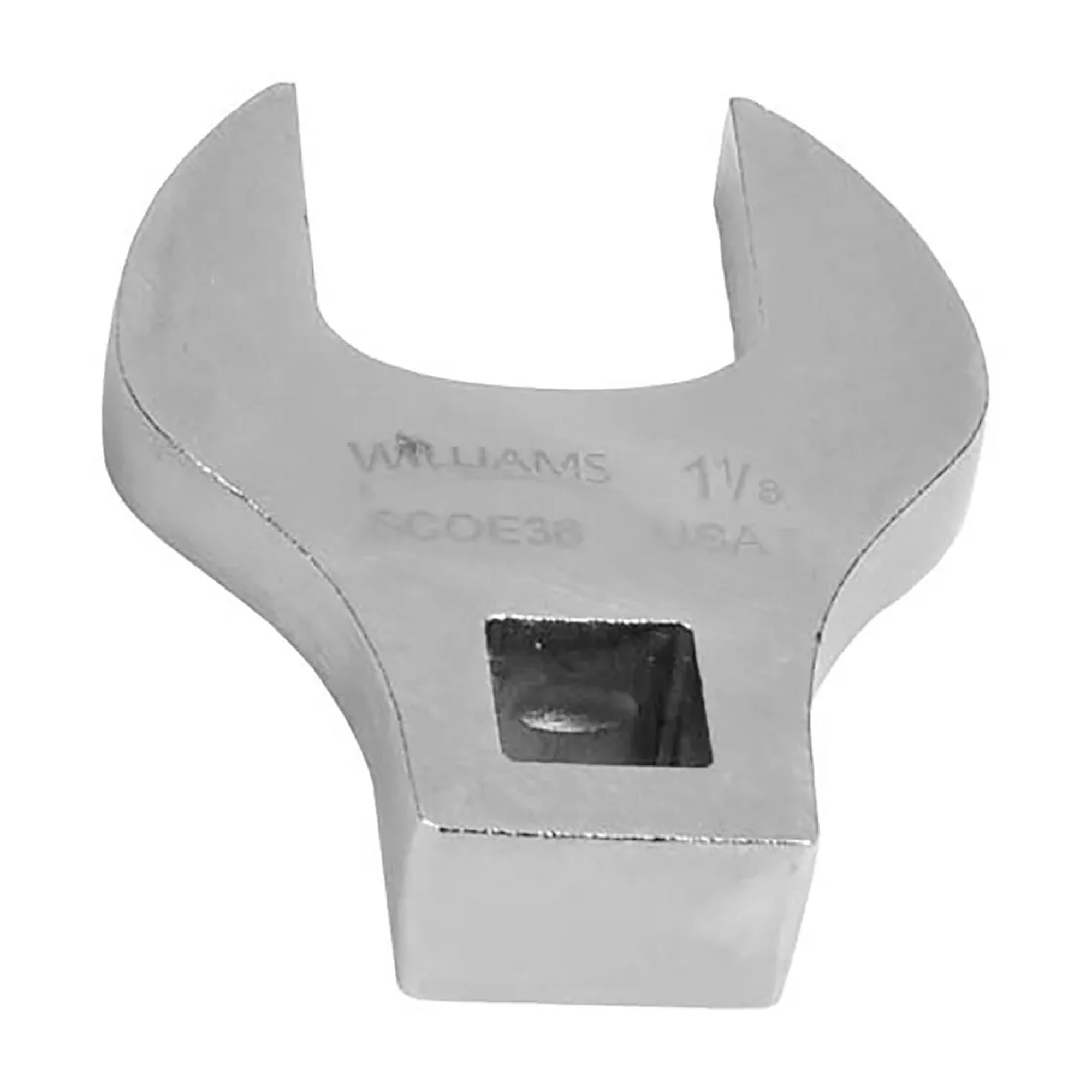 1/2-Inch Drive Crowfoot Open-End Wrench, 1-1/8-Inch Opening