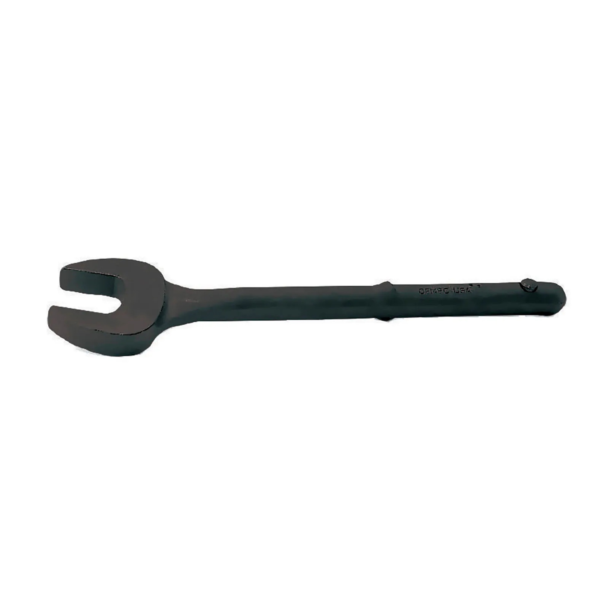 12-Point Tubular Handle Open-End Wrench, 1-1/4 in. Opening, Black