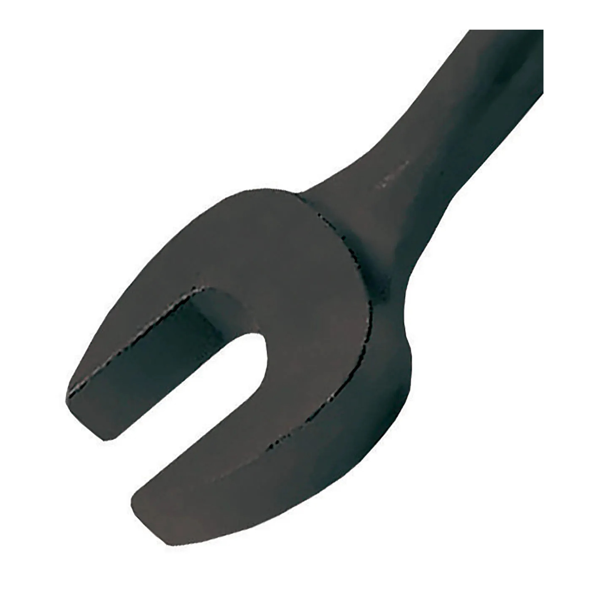 Black 12-point tubular handle open-end wrench with 1-1/4 inch opening