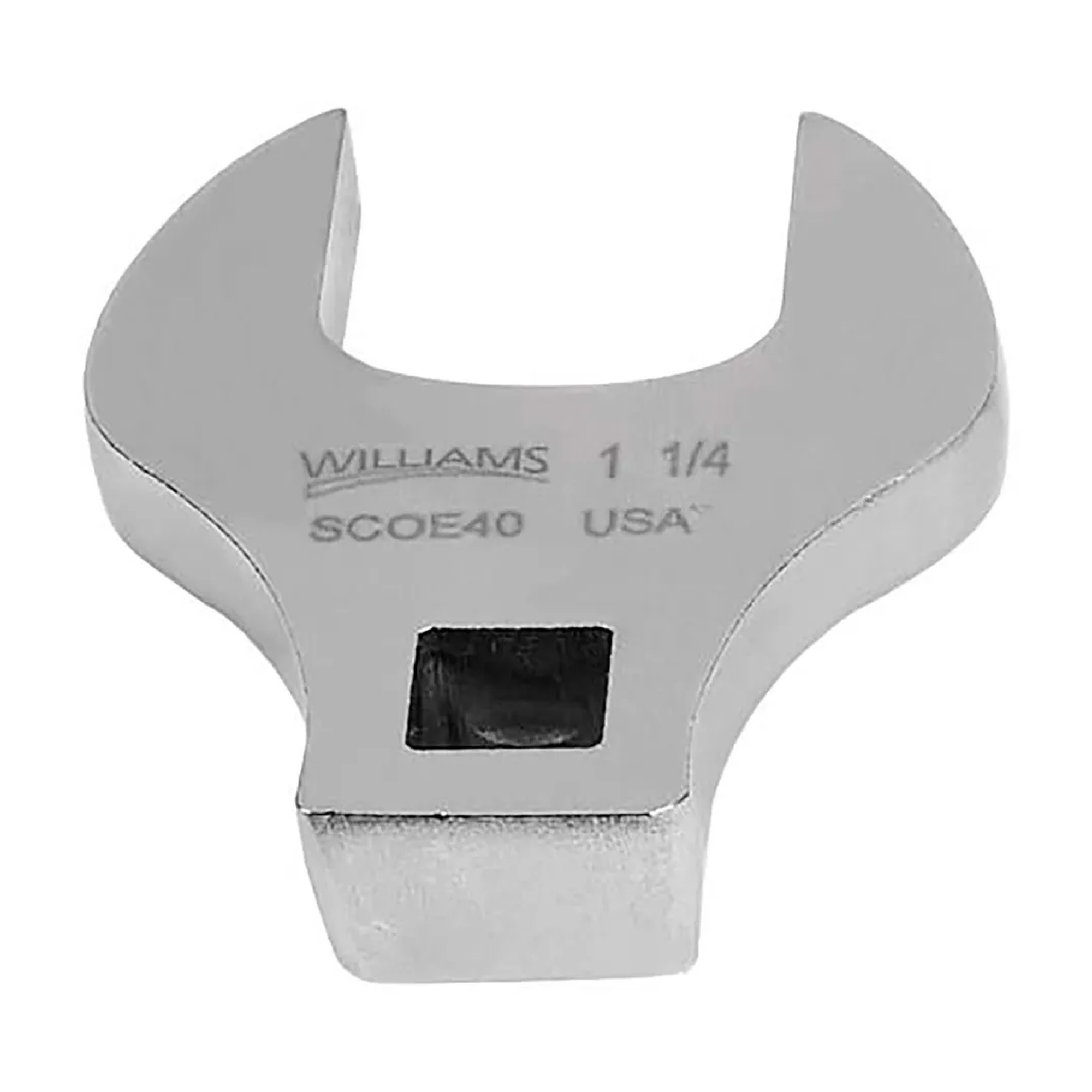 1/2-Inch Drive Open-End Crowfoot Wrench, 1-1/4-Inch Opening